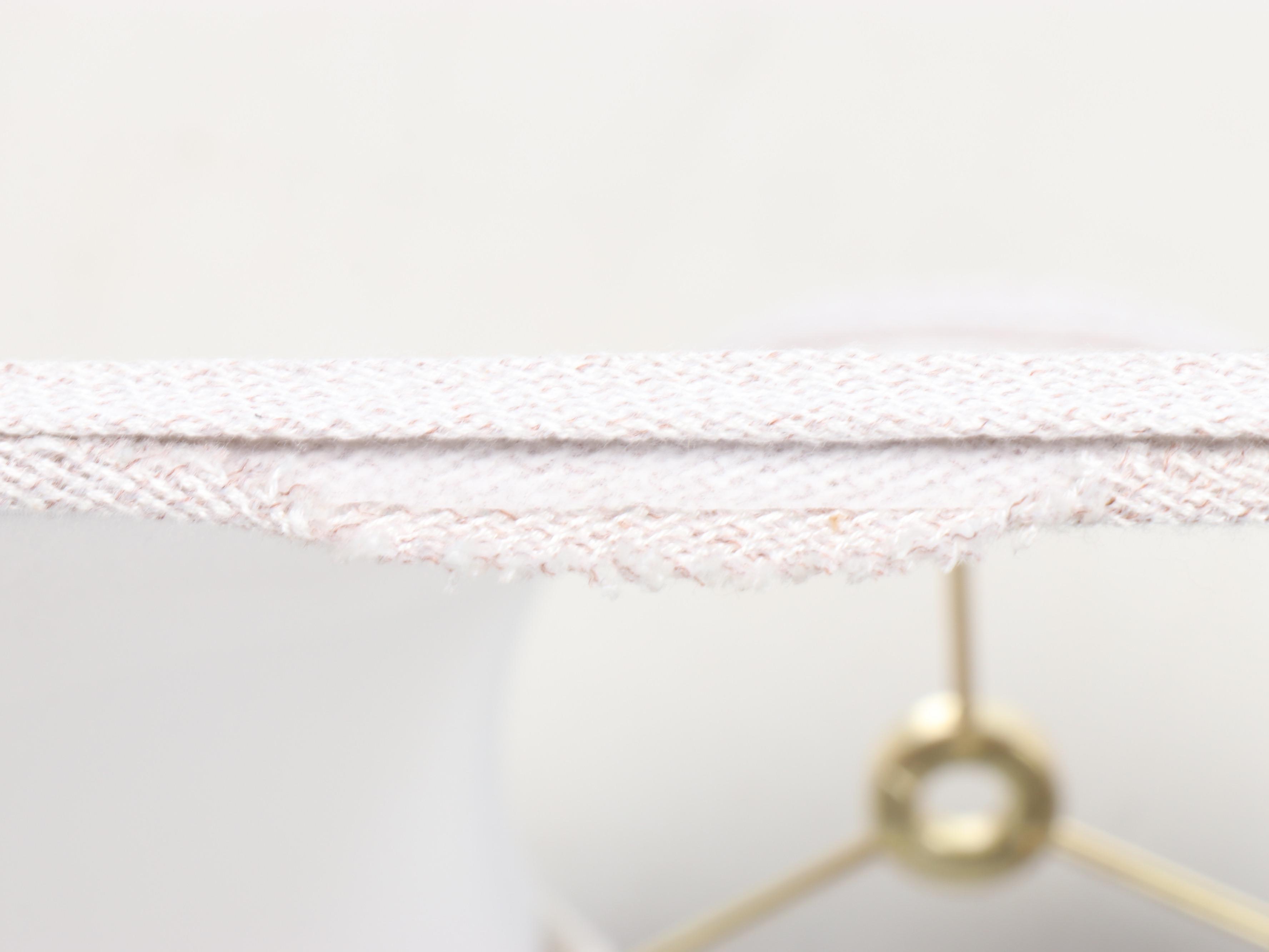 Creswell Ltd. Patinated Metal Bent Pipe Table Lamp with Square Cotton Shade