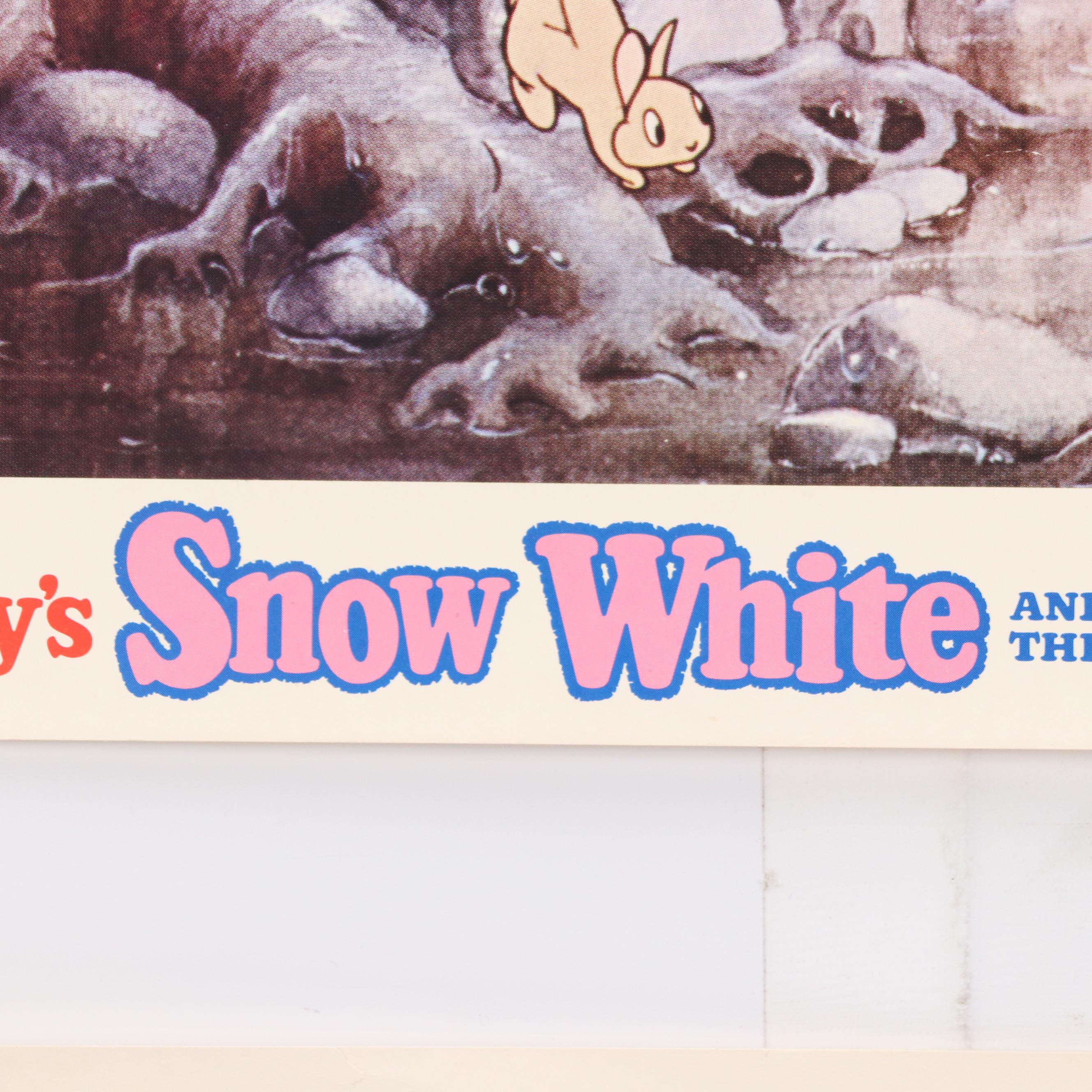 Disney "Snow White and the Seven Dwarfs" Offset Lithograph Stills