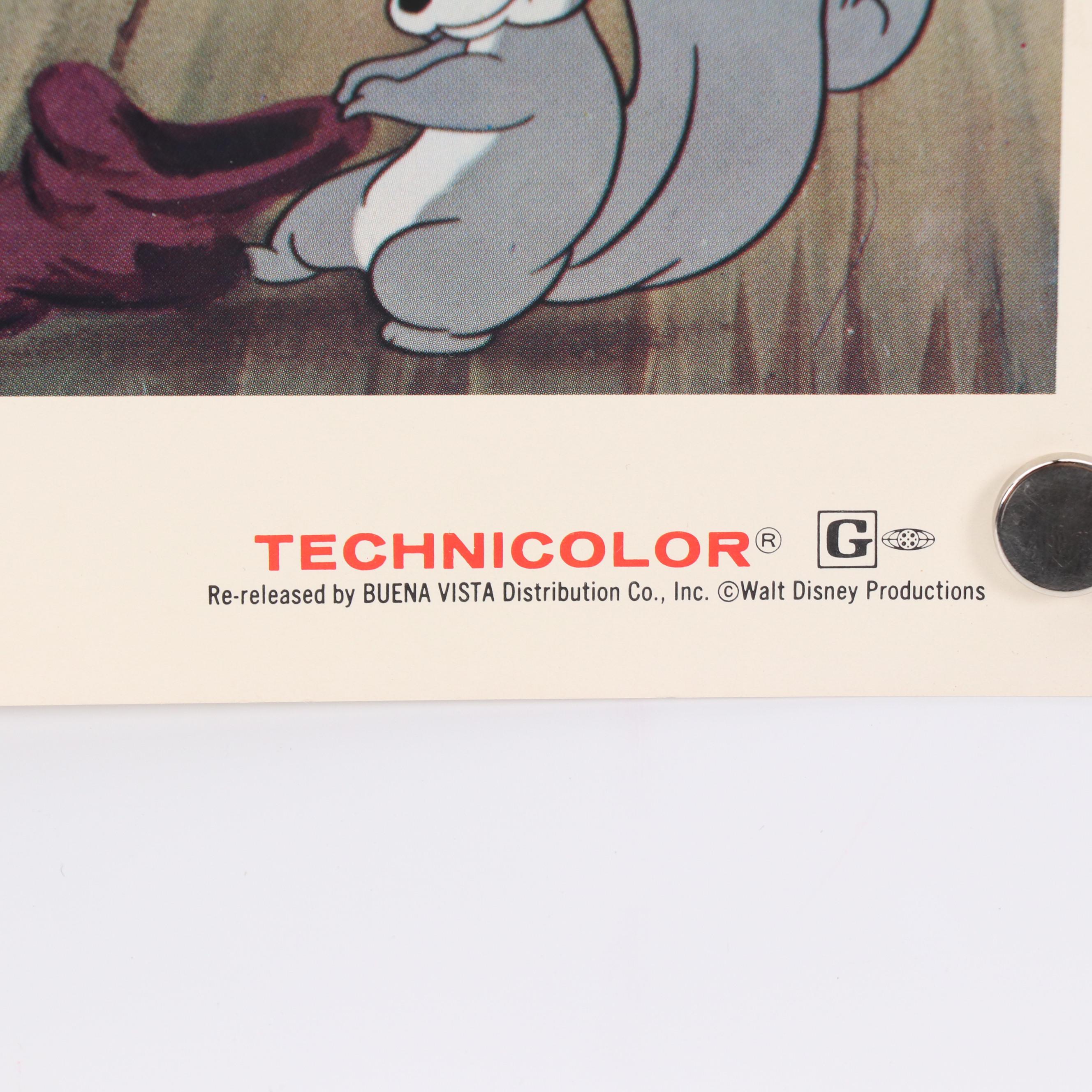 Disney "Snow White and the Seven Dwarfs" Offset Lithograph Stills