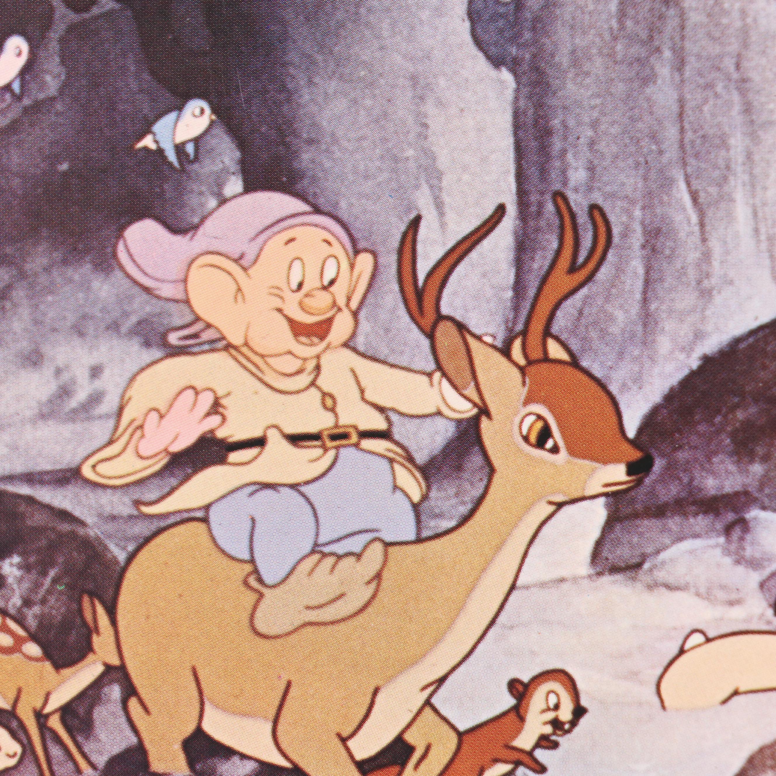 Disney "Snow White and the Seven Dwarfs" Offset Lithograph Stills