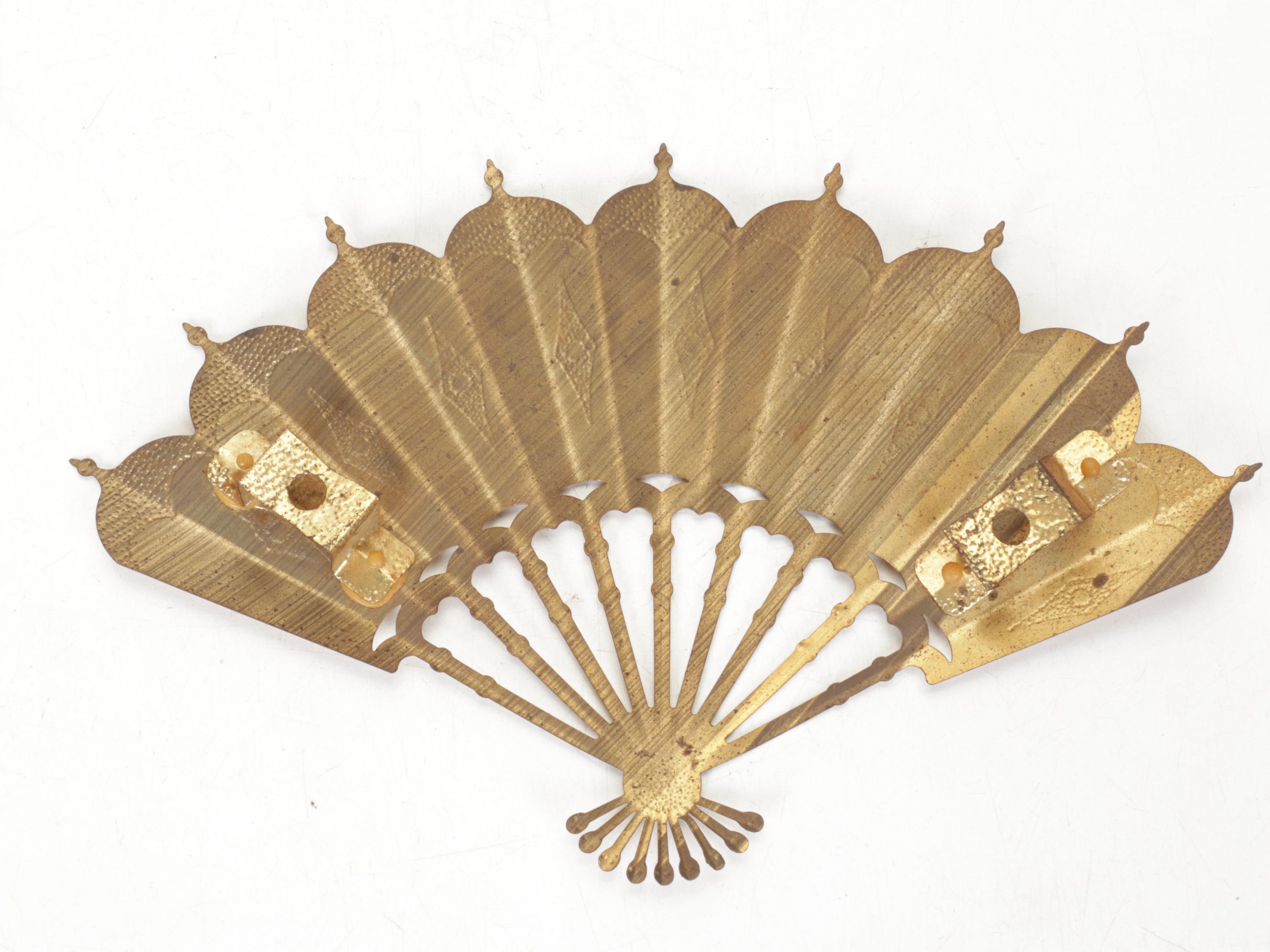 Lace & Fabric Floral Accordion Hand Fans & Wall Decor