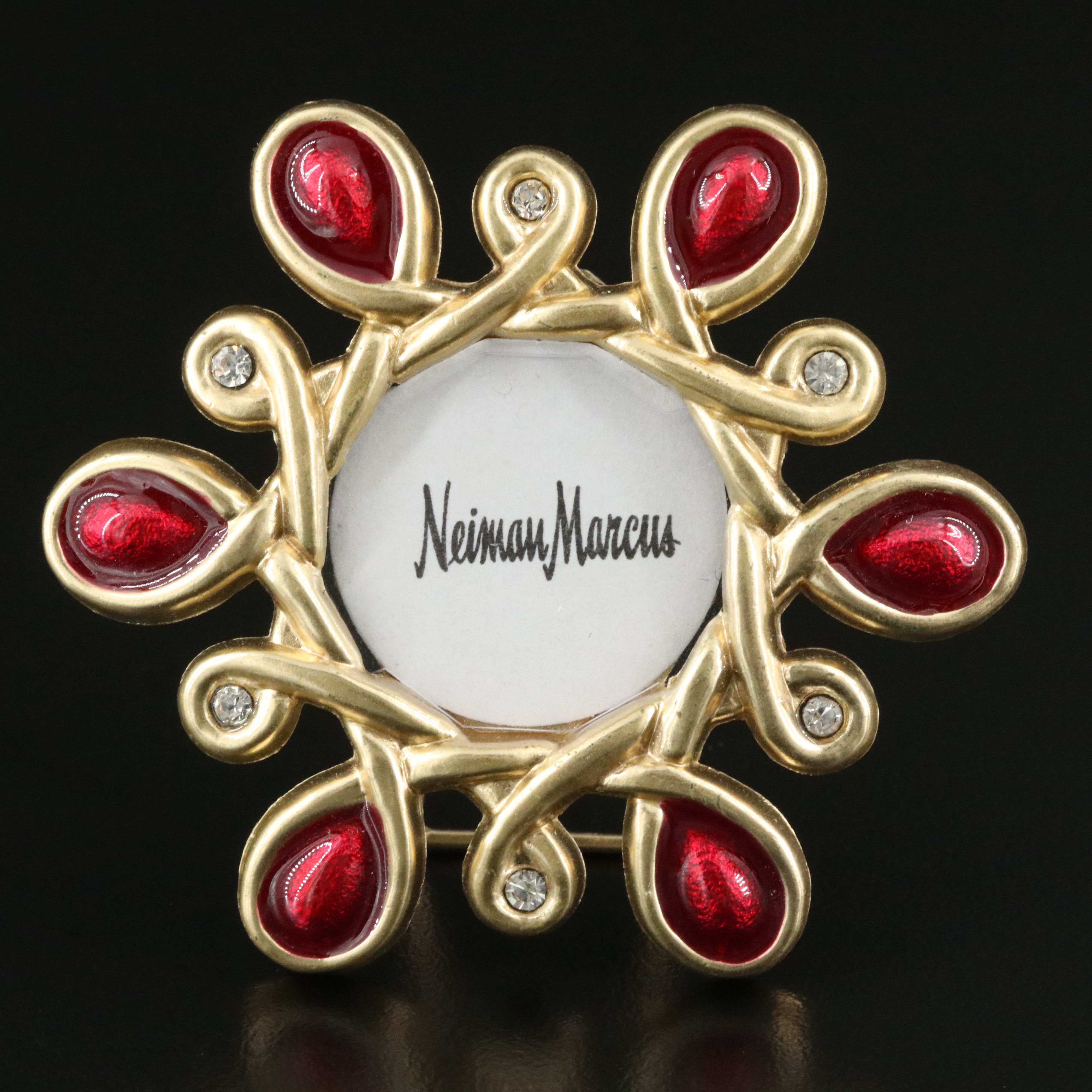 Jay Strongwater Photo Frame Scarf Clip