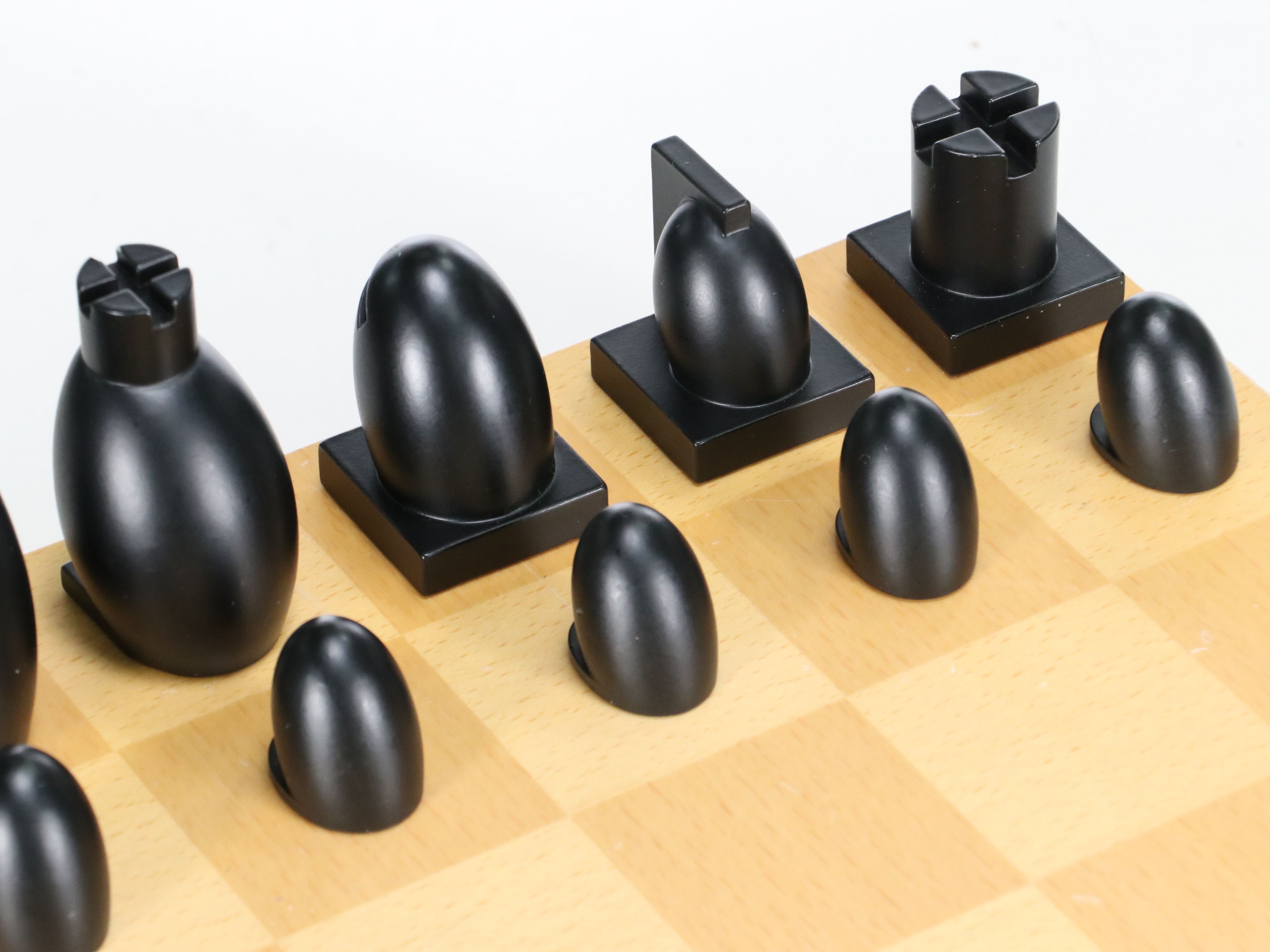 Michael Graves Postmodernist Style Chess and Checkers Set