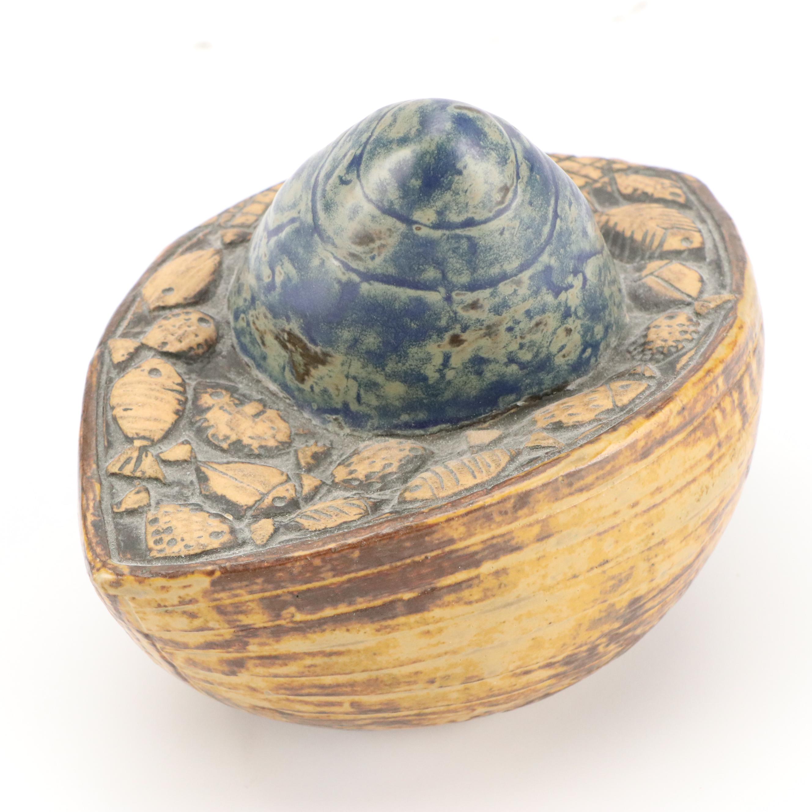 Lisa Larson for Gustavsberg Ceramic Boat Figurine