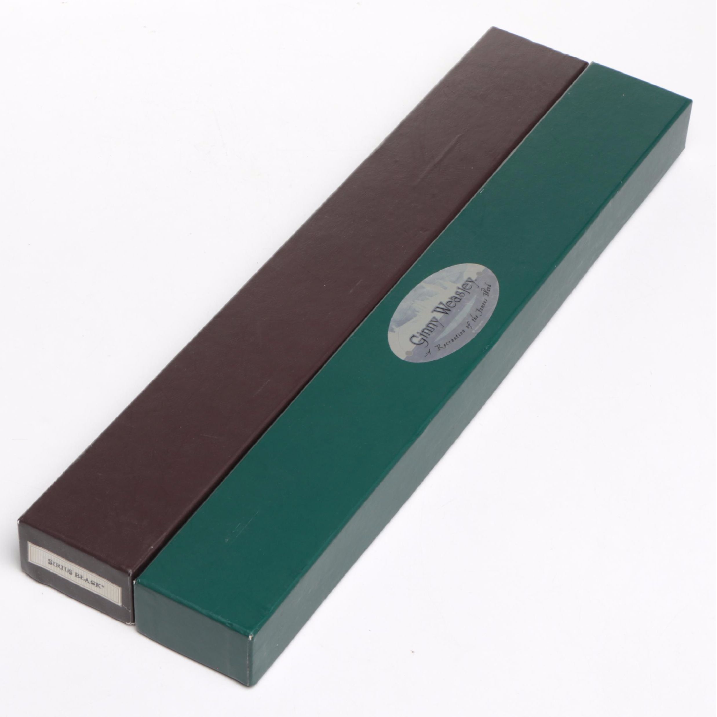 Universal Studios "Sirius Black" and "Ginny Weasley" Harry Potter Resin Wands