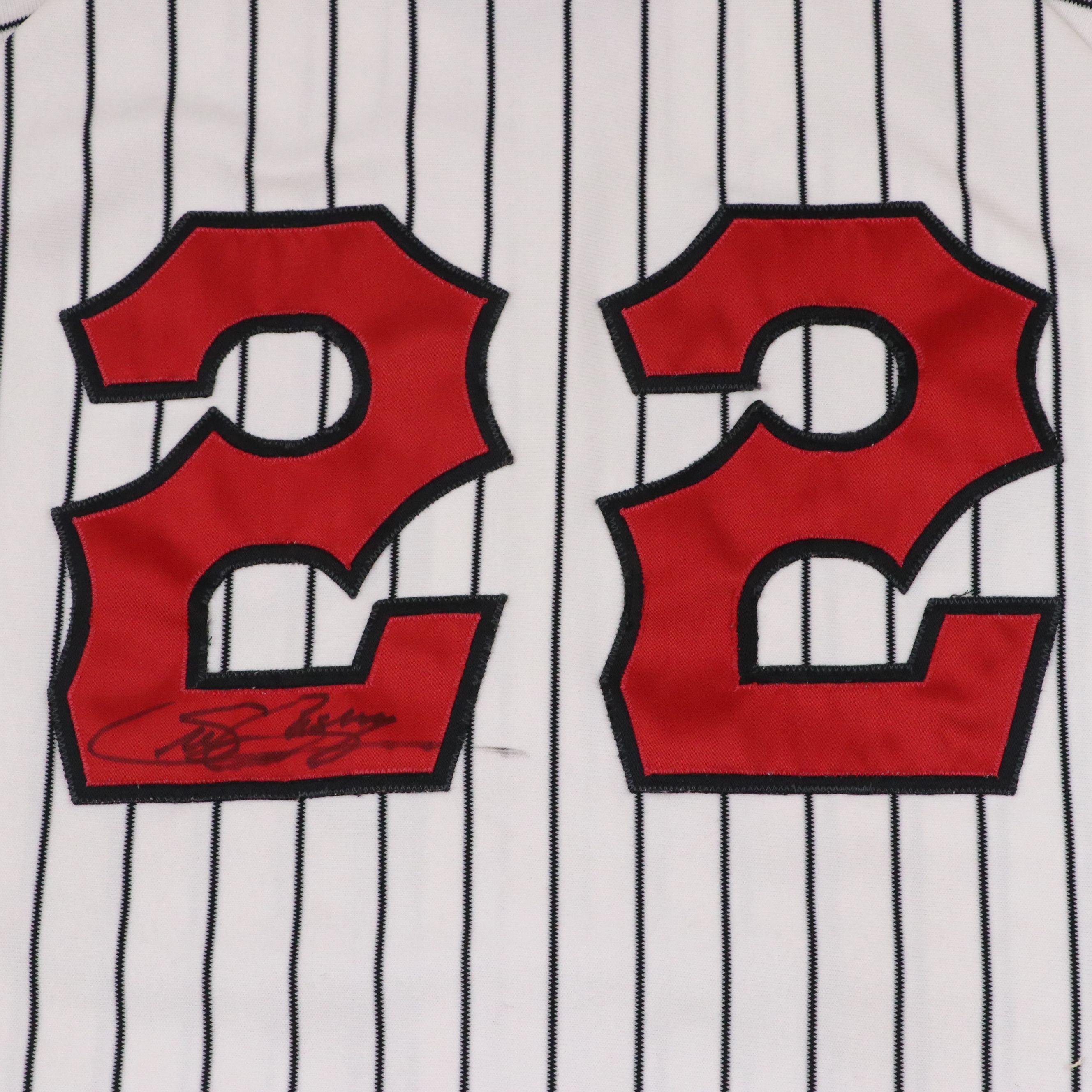 Sean Casey Game Worn and Signed Upper St. Clair High School Baseball Jersey