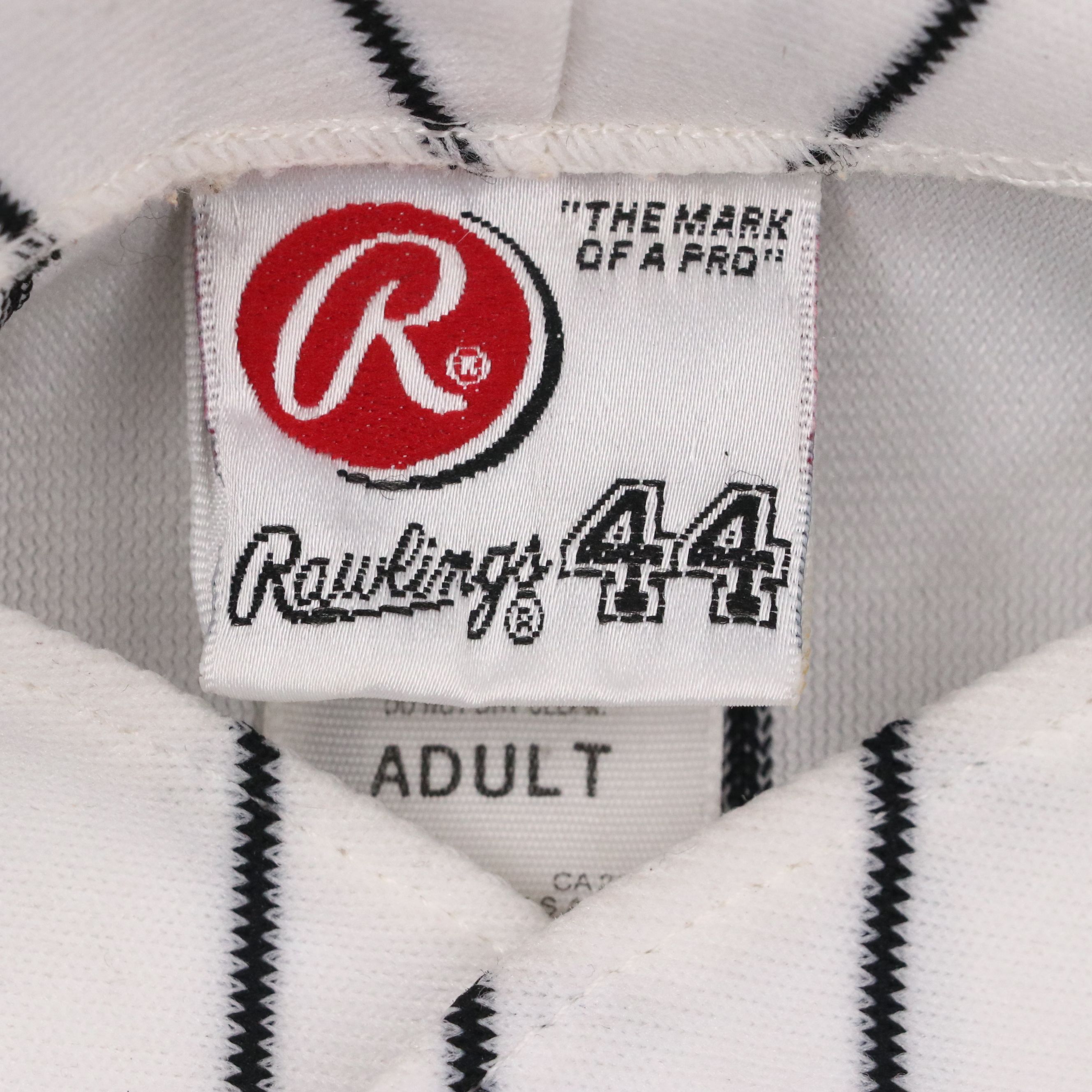 Sean Casey Game Worn and Signed Upper St. Clair High School Baseball Jersey