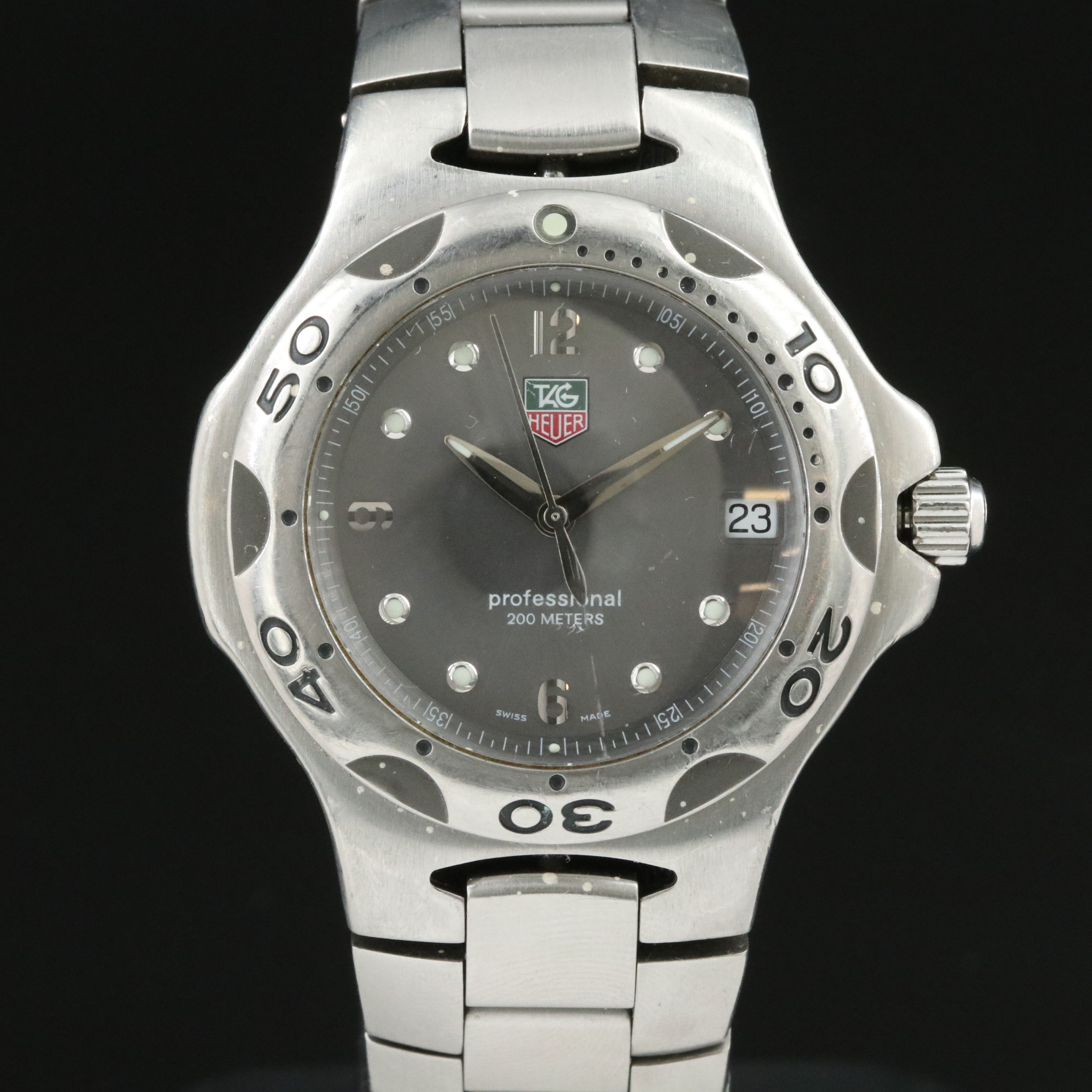 TAG Heuer Professional 200 Meters Kirium Stainless Steel Watch