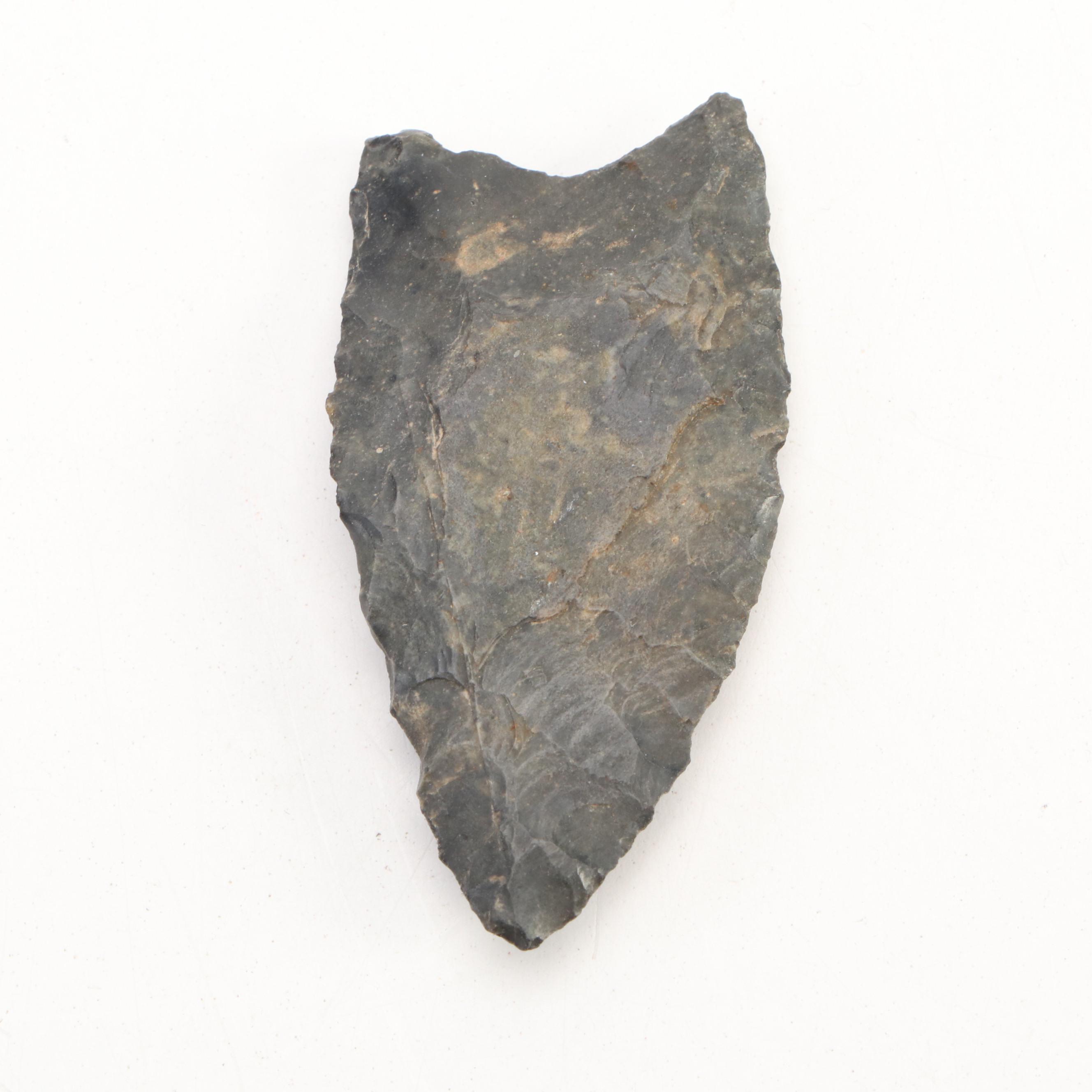Coshocton Chert Unfluted Clovis Point, Paleo Period