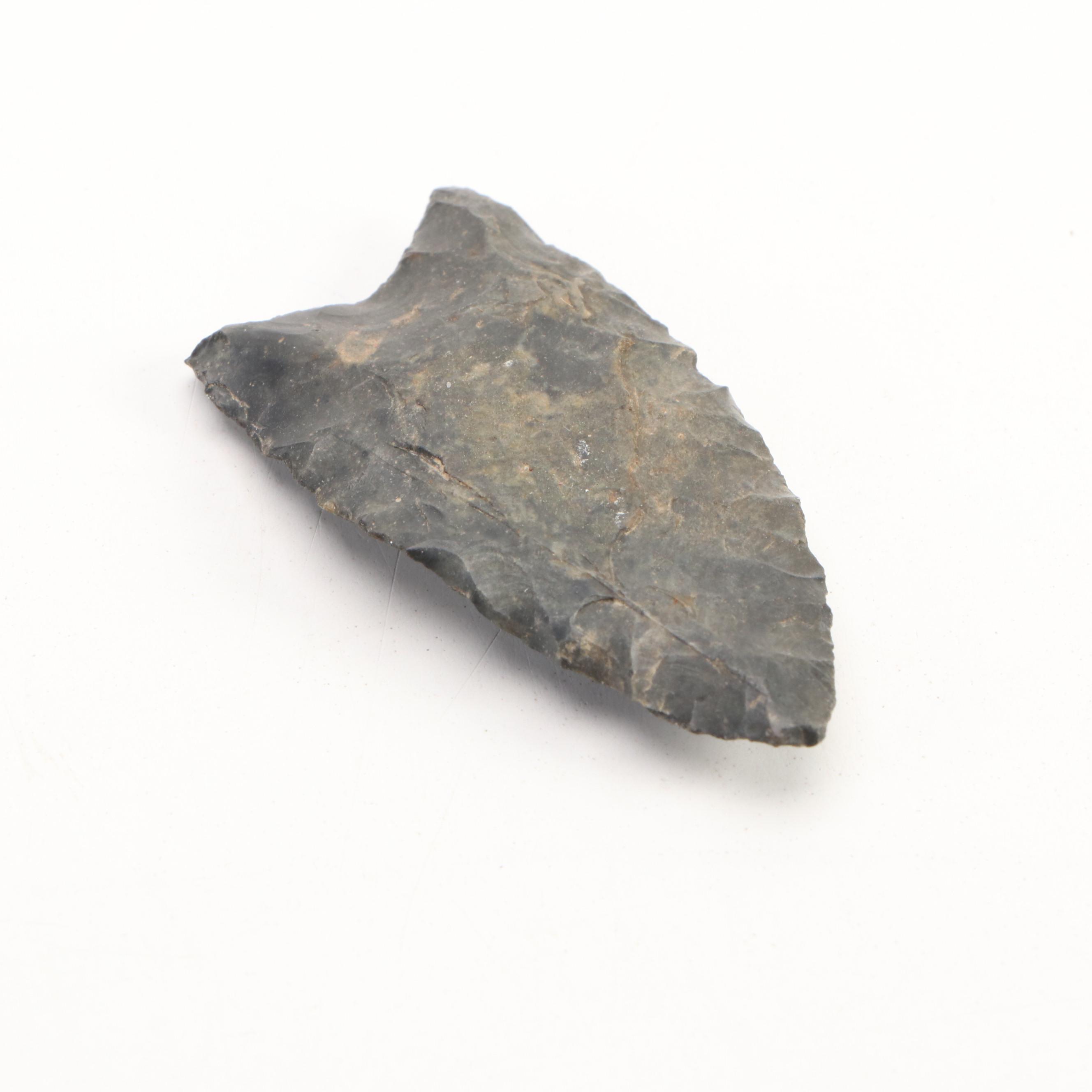 Coshocton Chert Unfluted Clovis Point, Paleo Period