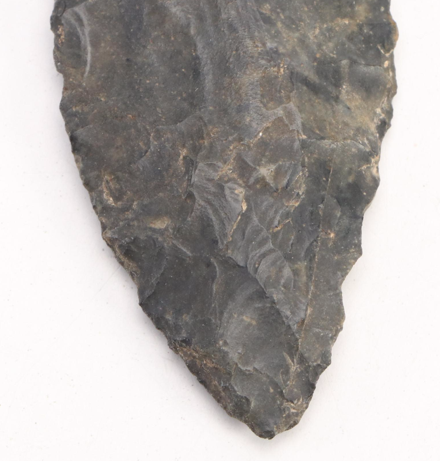 Coshocton Chert Unfluted Clovis Point, Paleo Period