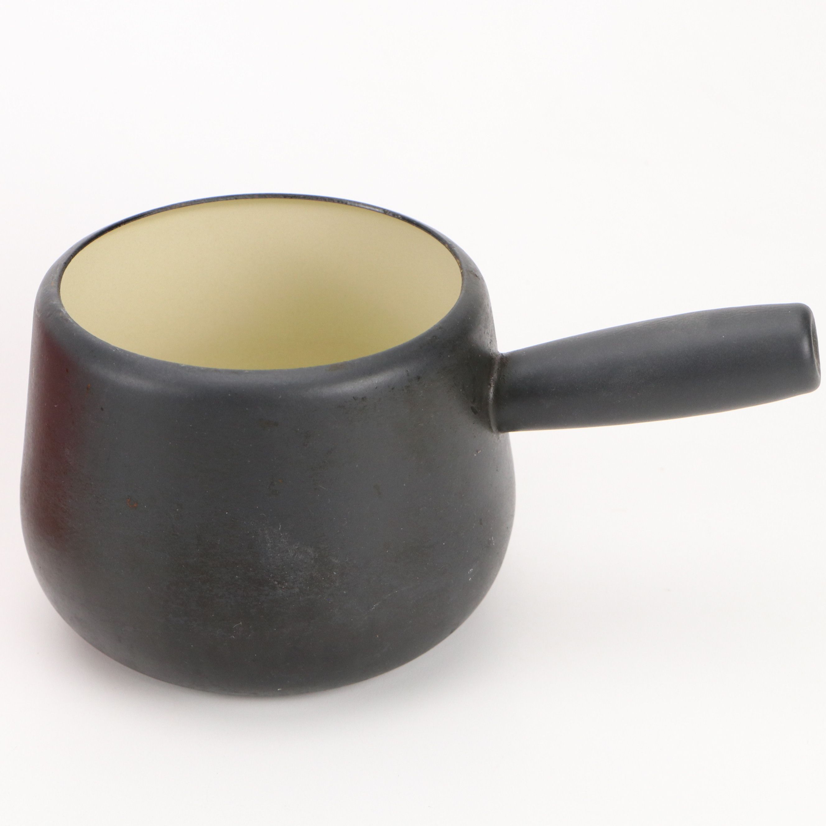 Fondue Set with Metal Skewers, Ceramic Serving Plate, and Sterno Cooking Fuel