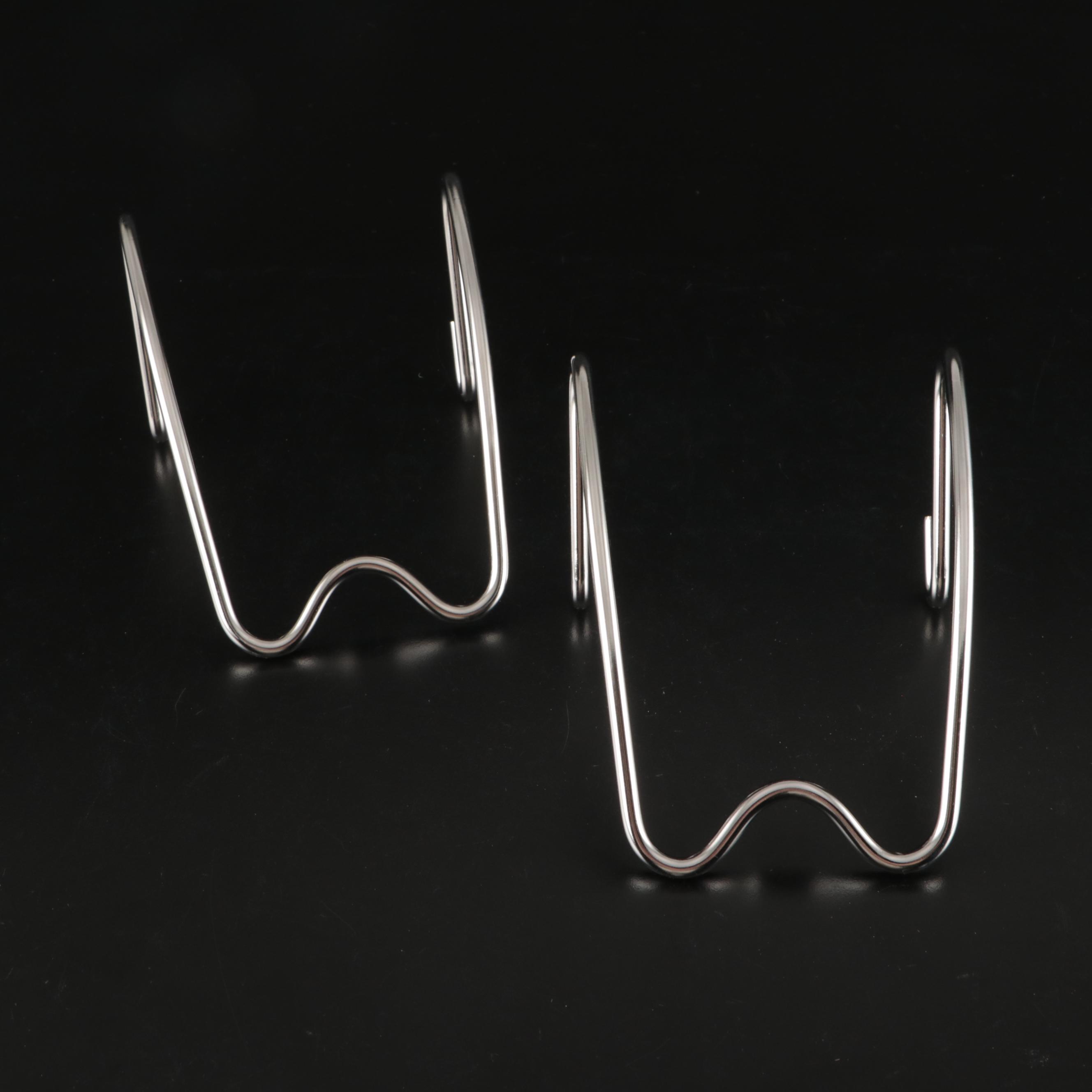 Kirkland 5 Qt Stainless Steel Chafing Dishes with Glass Lids and Lid Holders