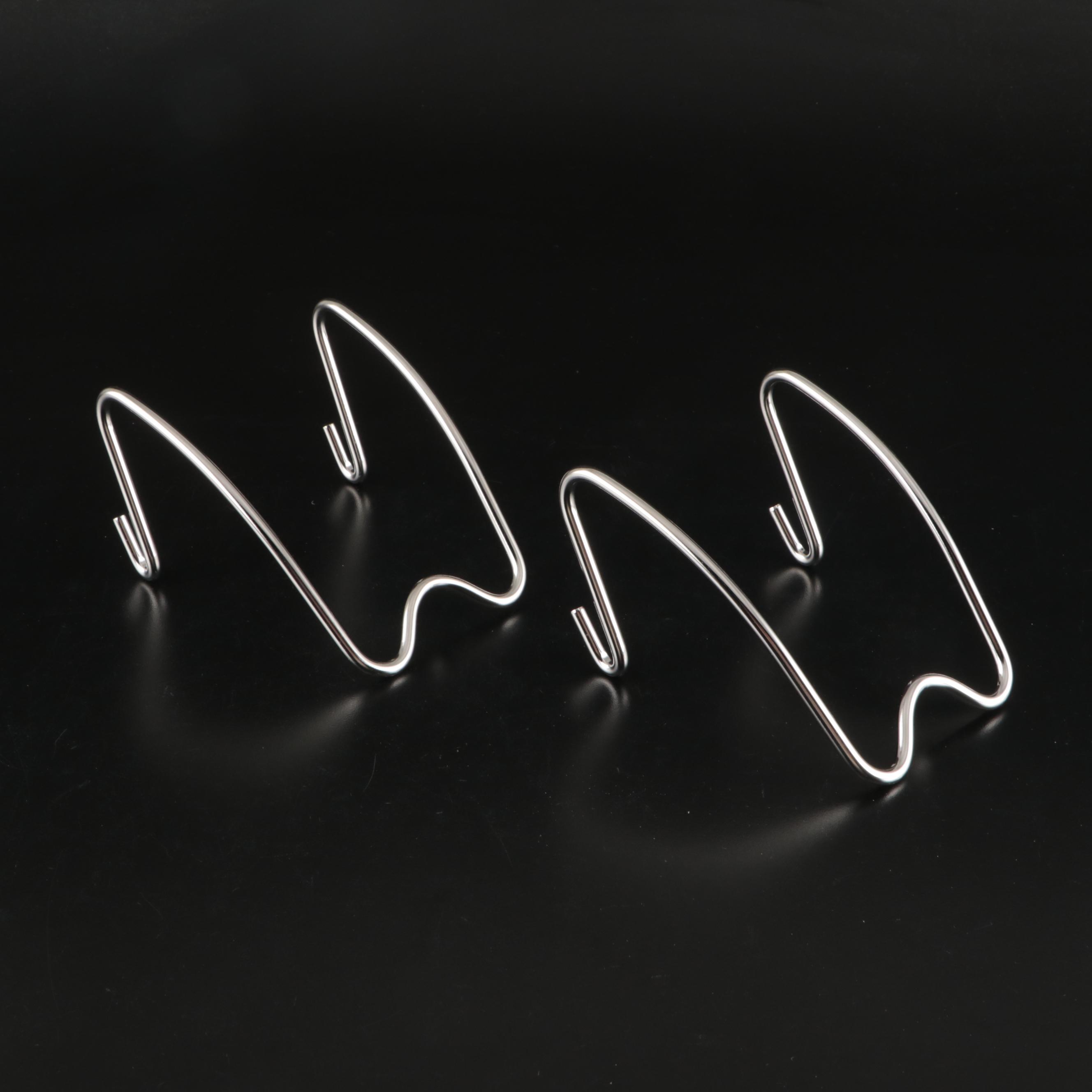 Kirkland 5 Qt Stainless Steel Chafing Dishes with Glass Lids and Lid Holders