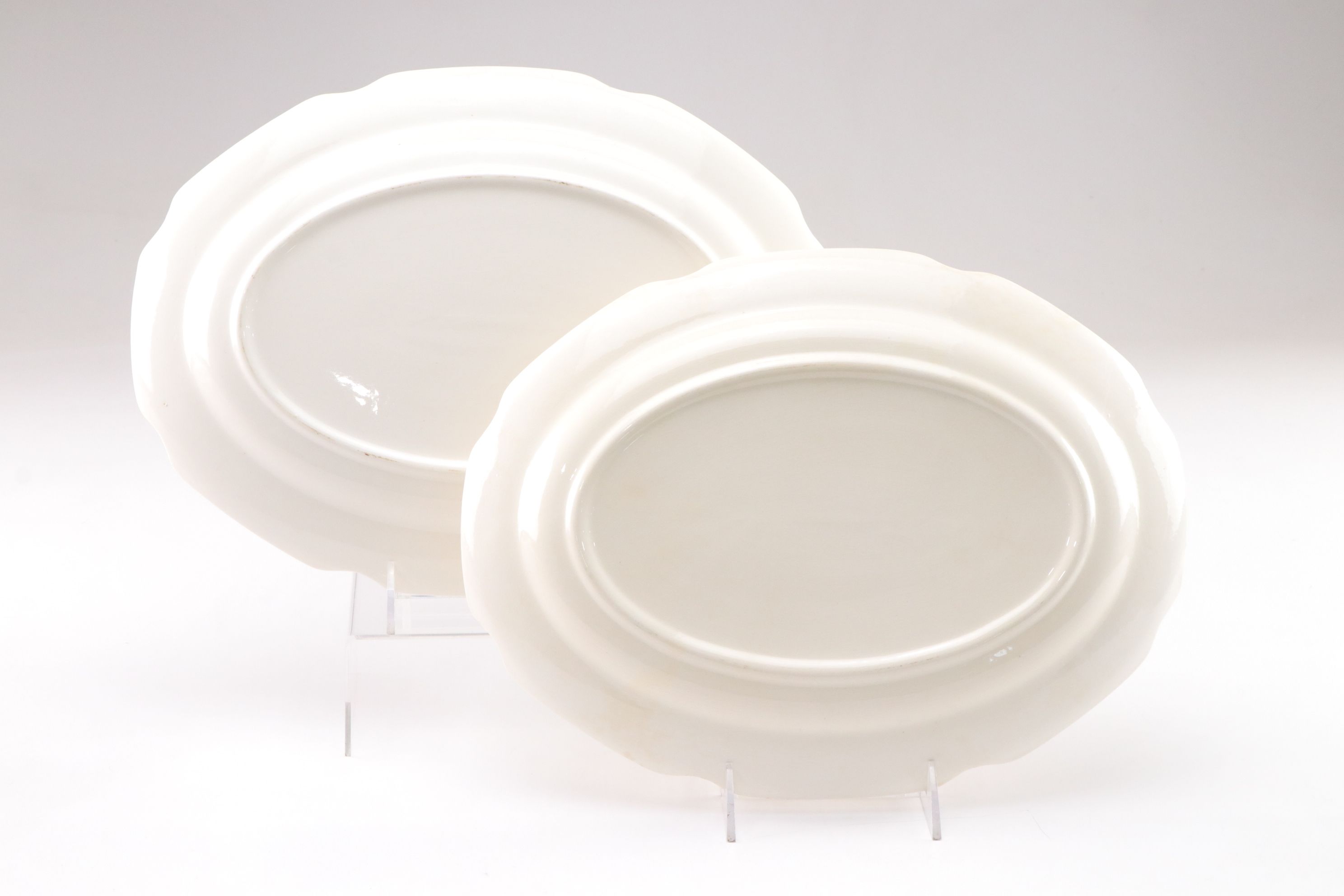 Pink Depression Glass & Ironstone Tableware