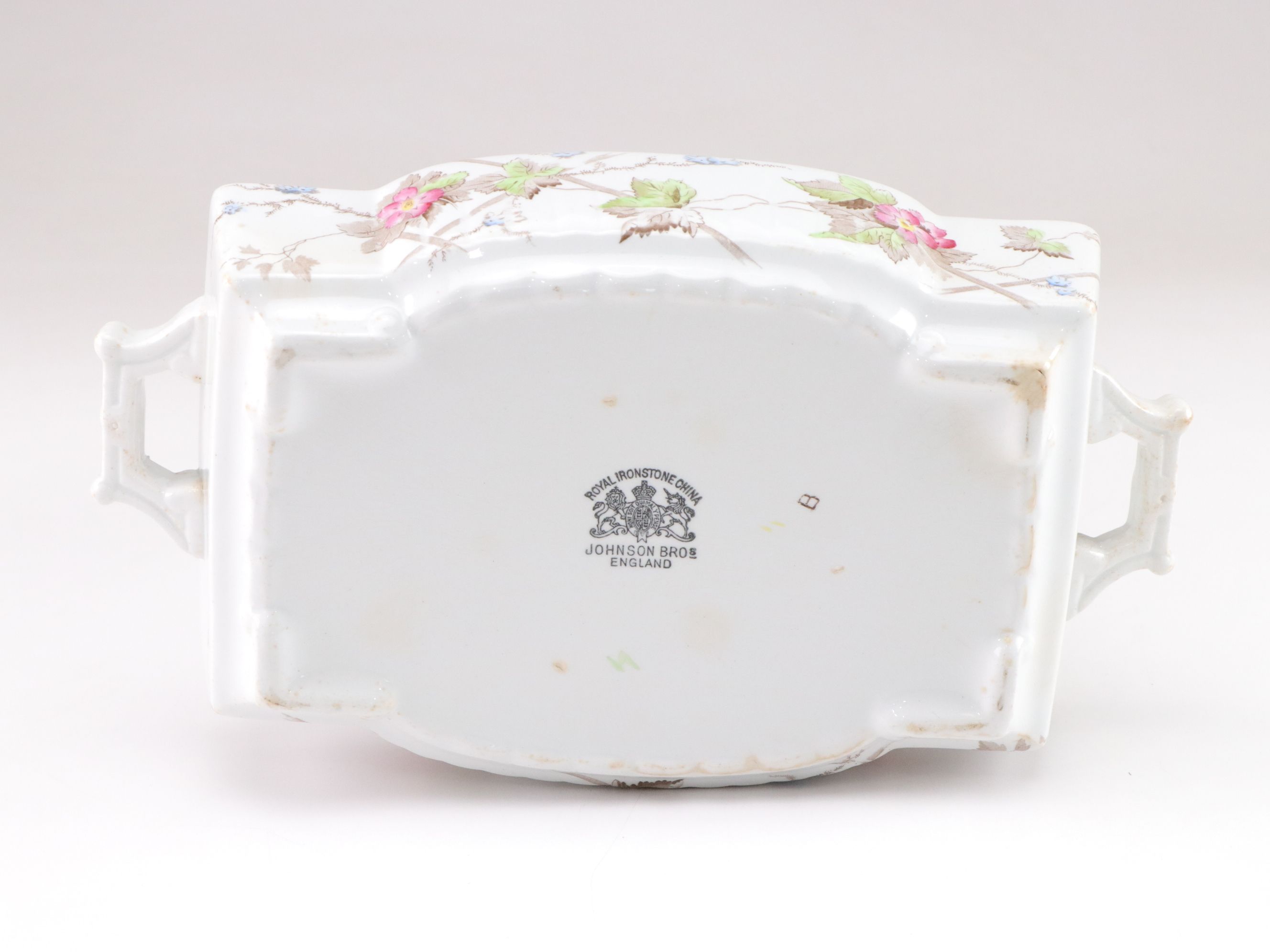 Pink Depression Glass & Ironstone Tableware