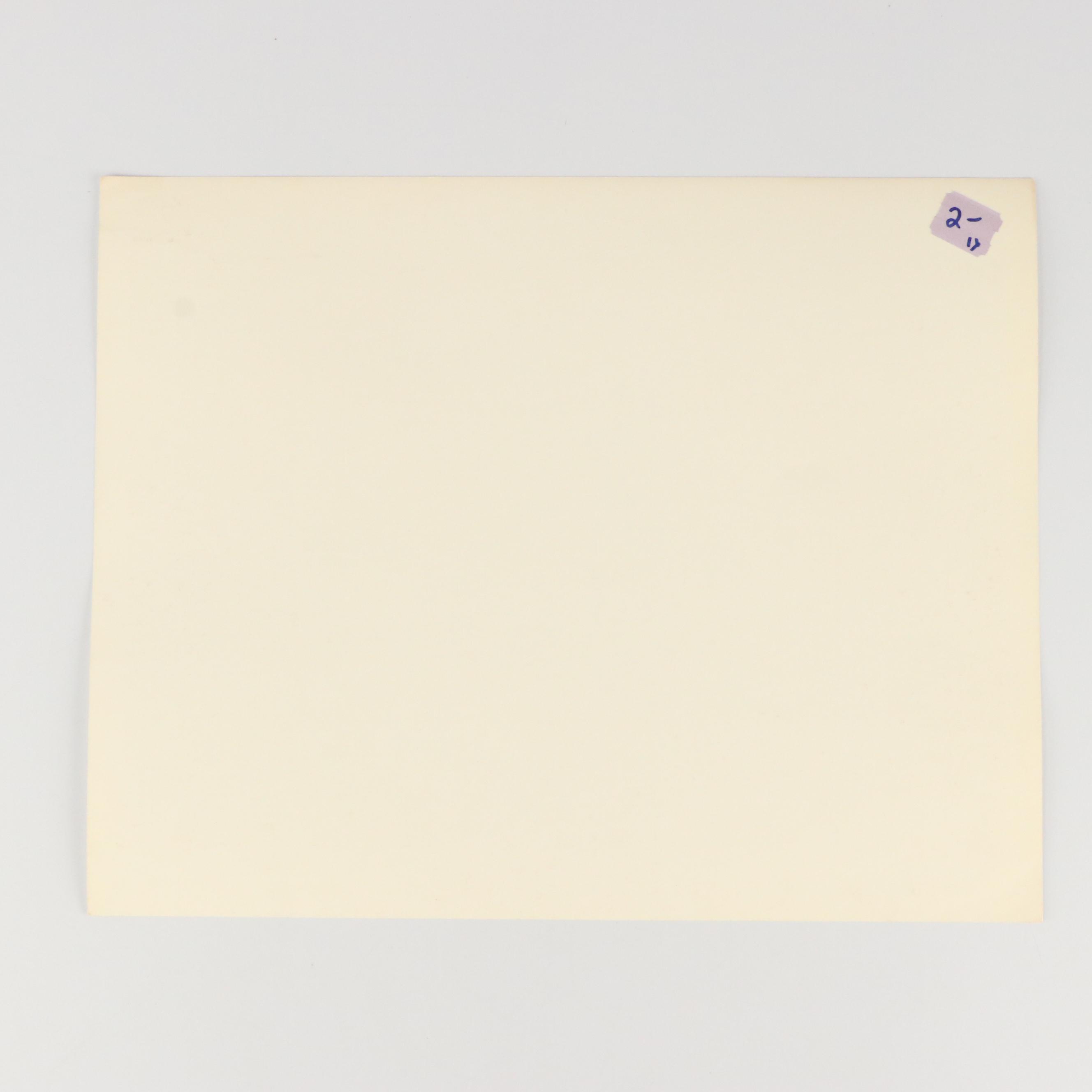 Disney "The Aristocats" Offset Lithograph Stills