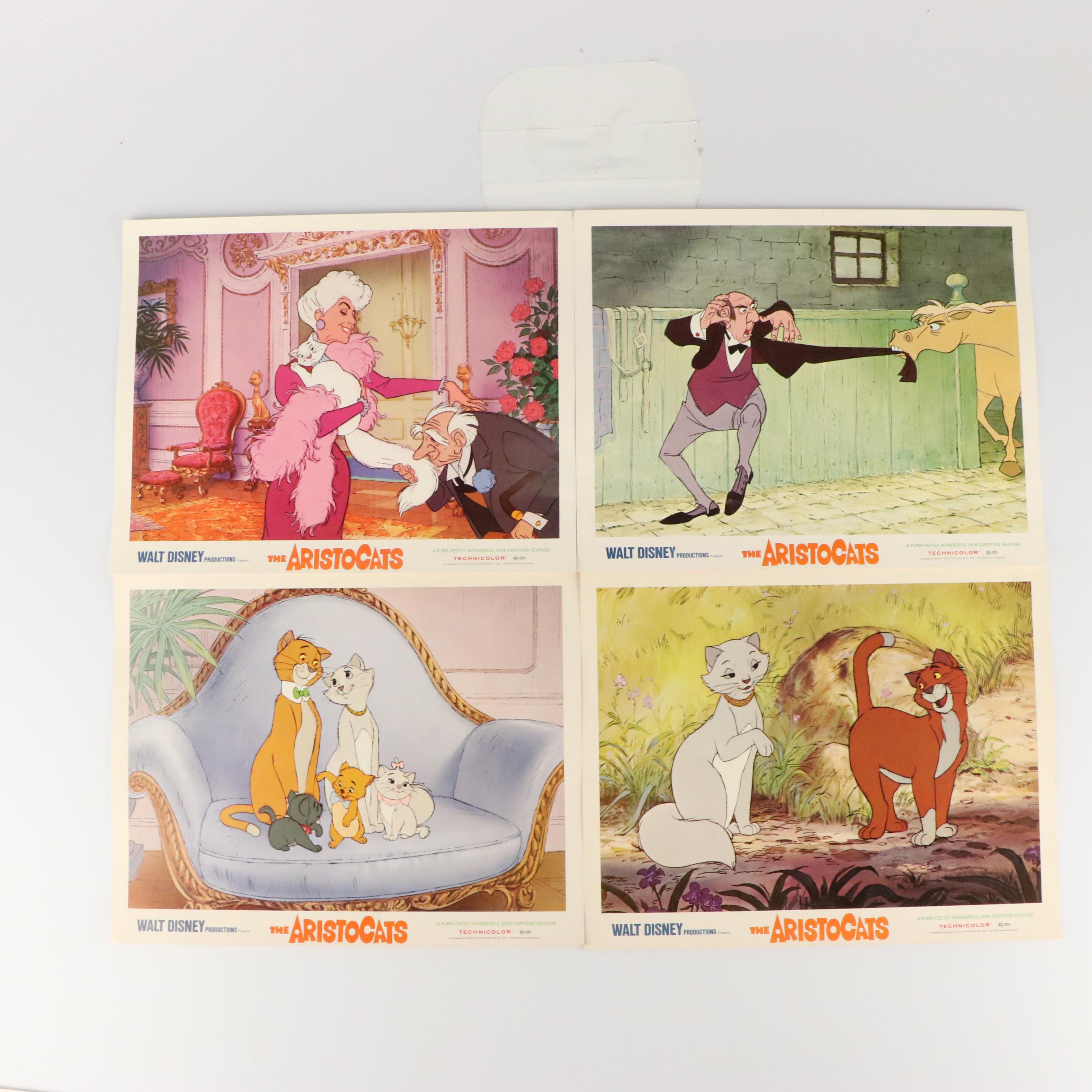 Disney "The Aristocats" Offset Lithograph Stills