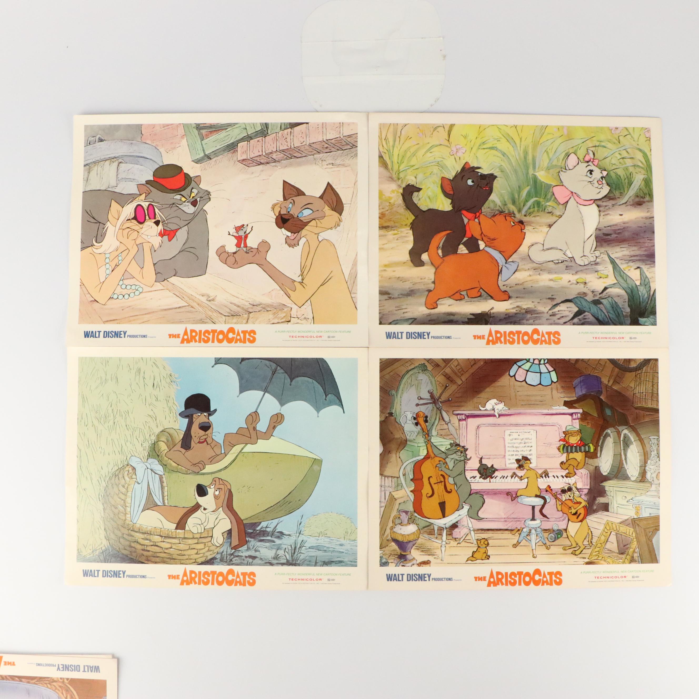 Disney "The Aristocats" Offset Lithograph Stills