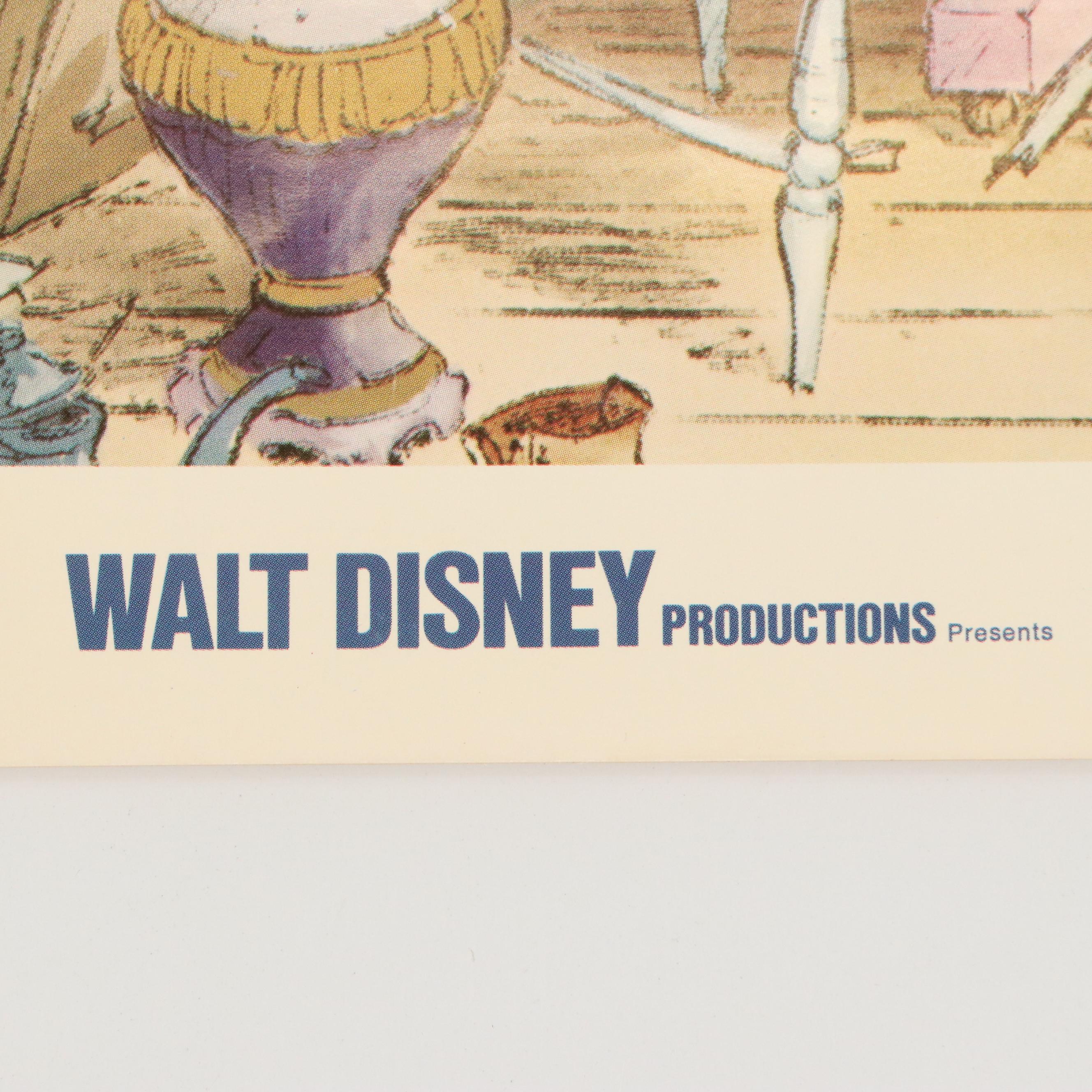 Disney "The Aristocats" Offset Lithograph Stills