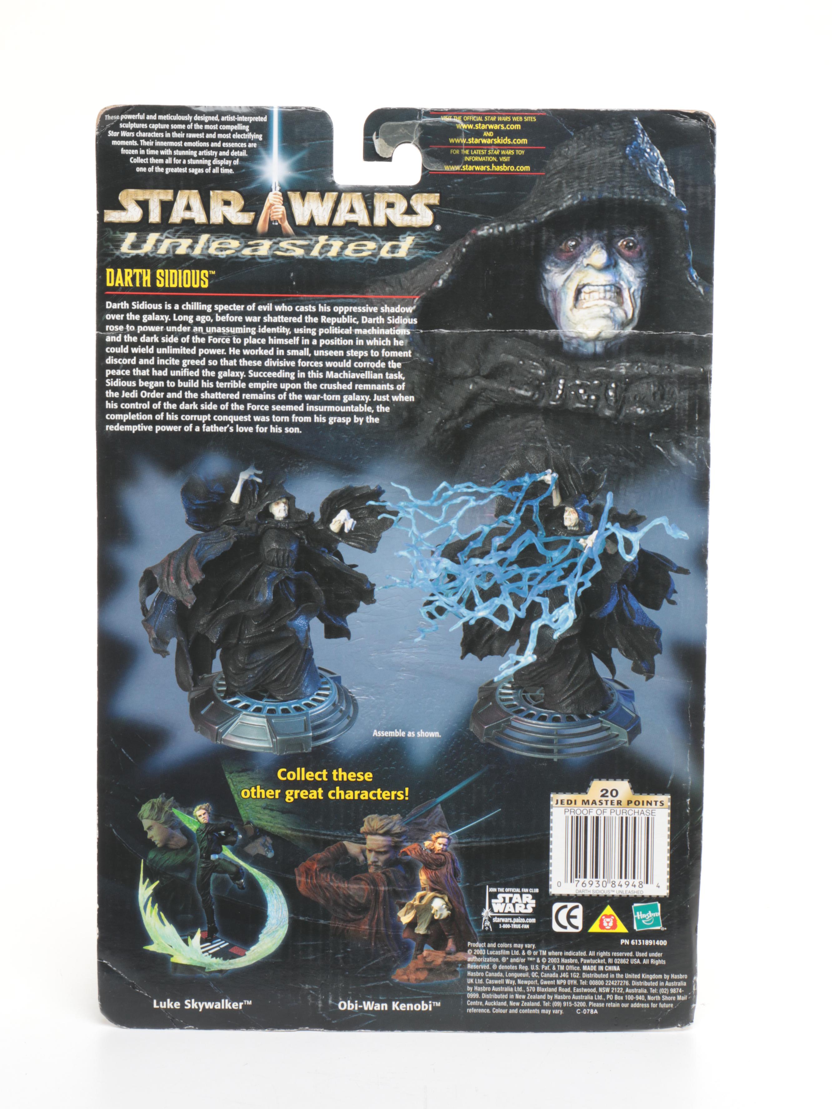 Hasbro Star Wars Unleashed with Kenner Star Wars and More Action Figures, 1997