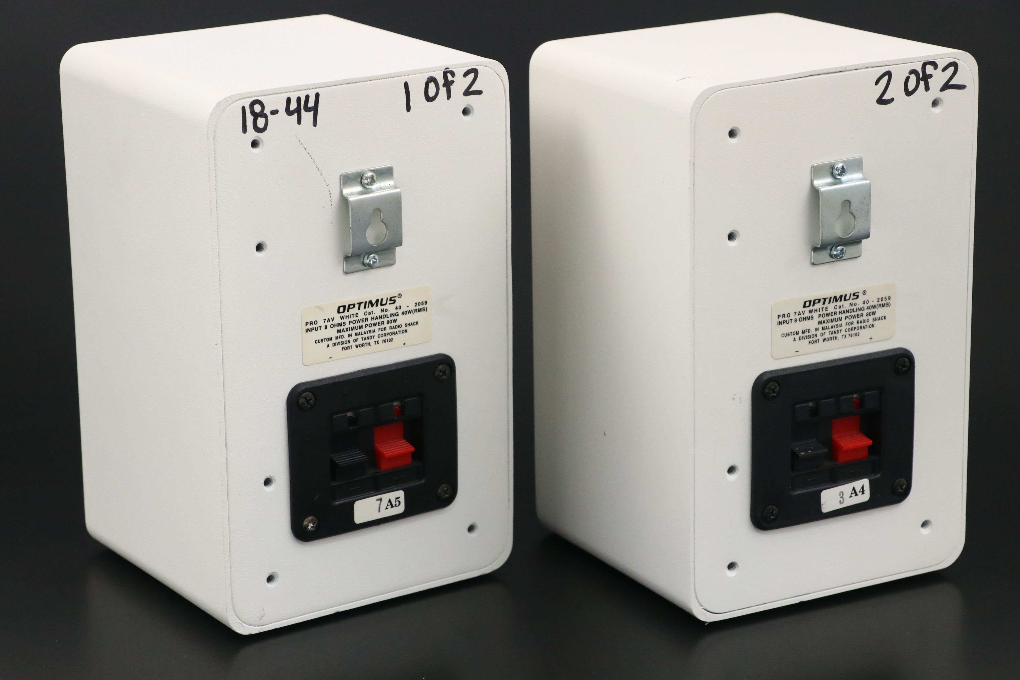 Optimus Pro 7AV Speakers