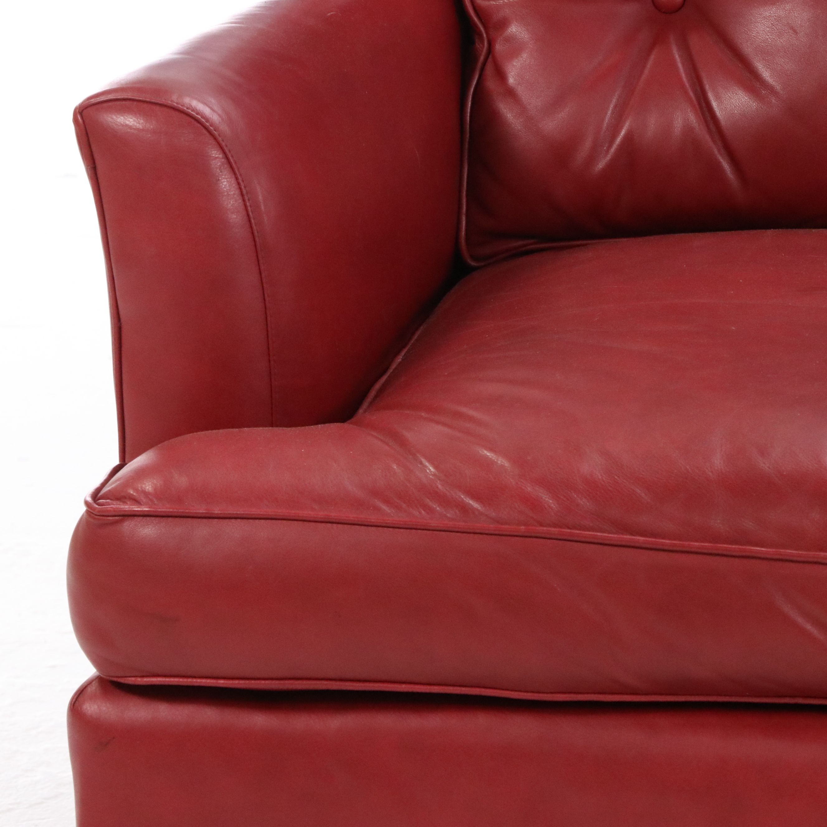 Zagaroli Classics Tufted Leather Sofa