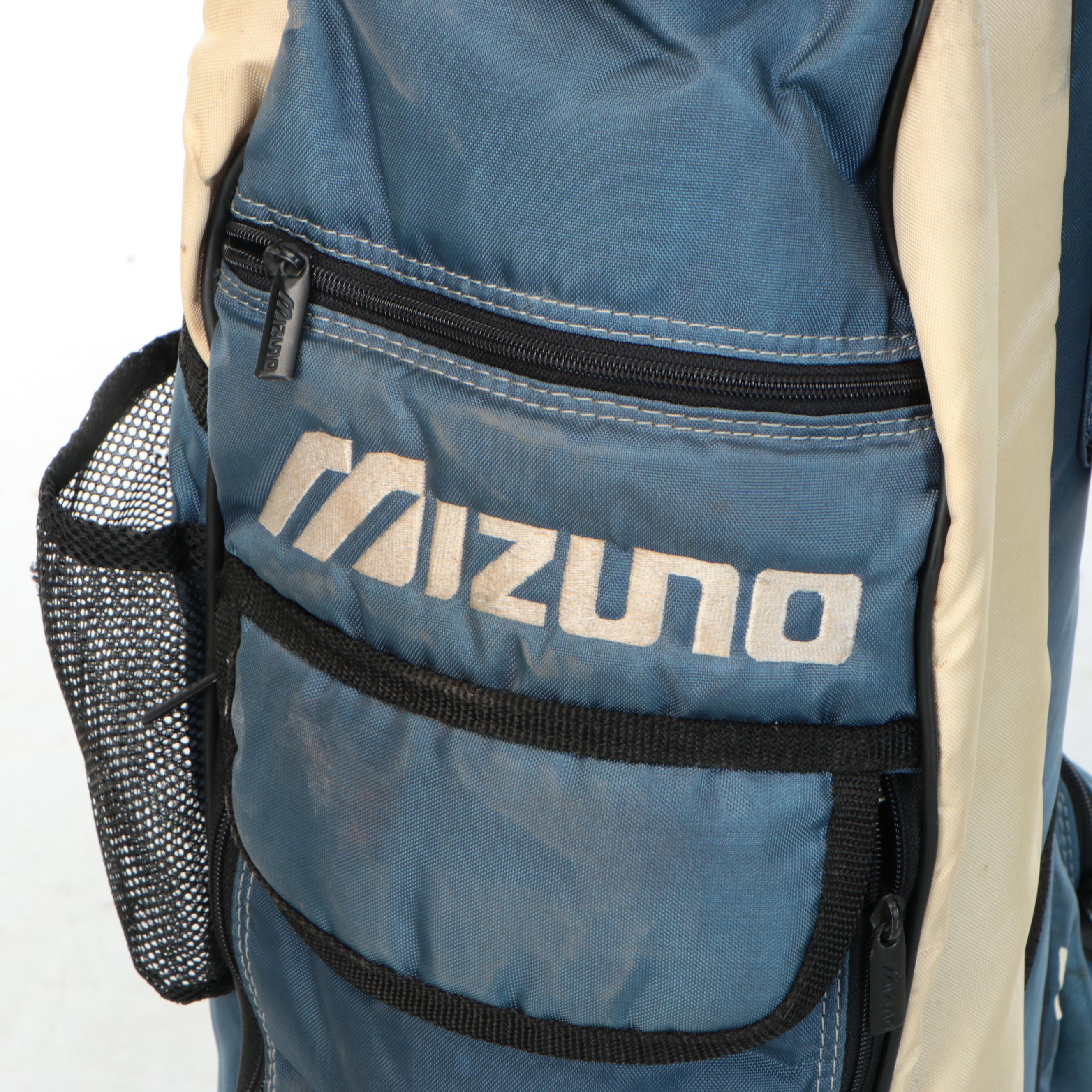 Mizuno Golf Bag with Ping and Other Clubs and More
