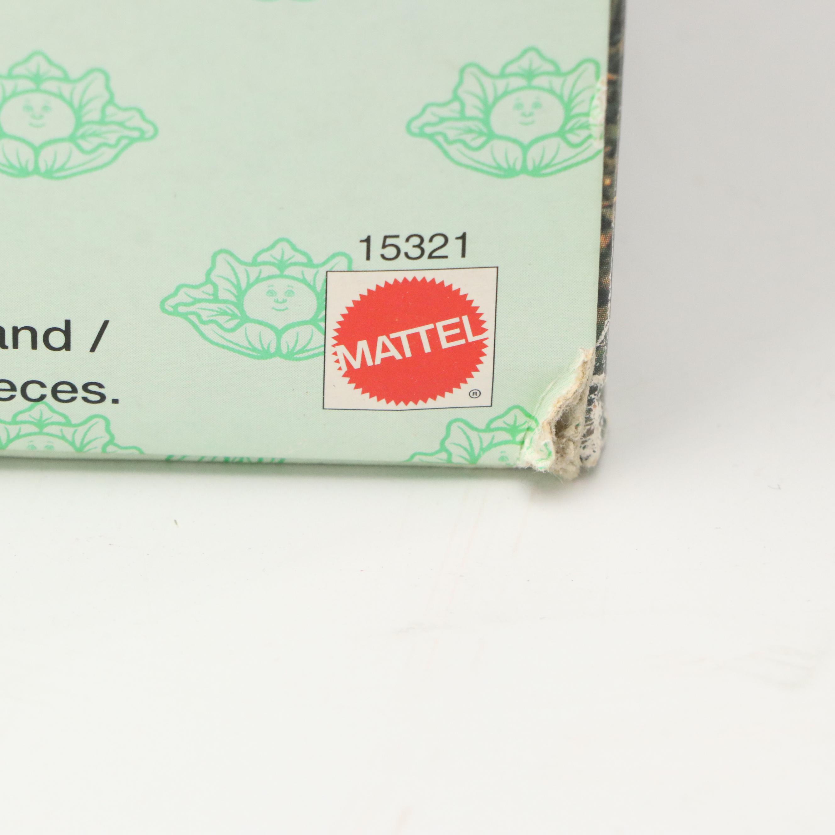 Mattel "Snacktime Kid" Cabbage Patch Kid Doll, 1995