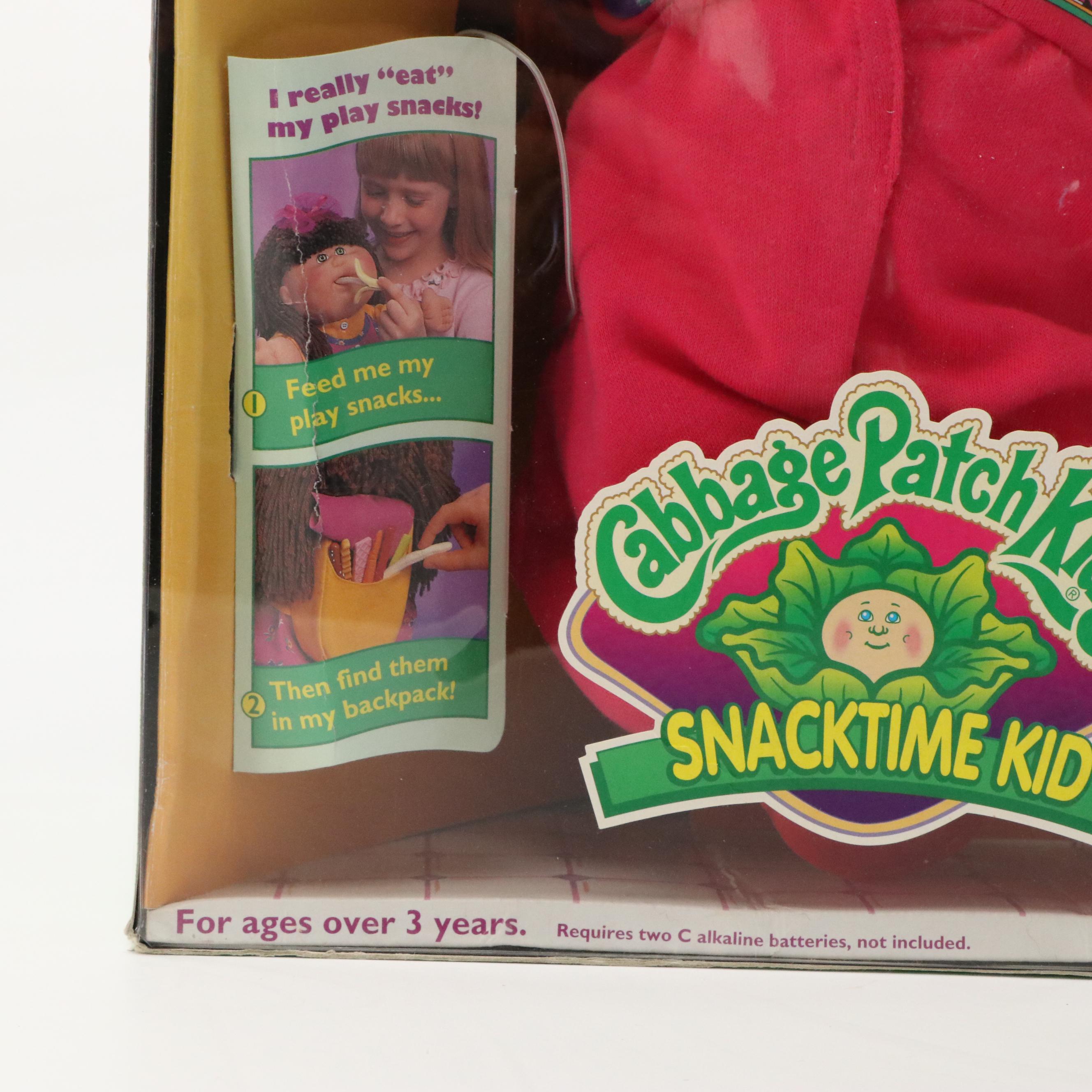 Mattel "Snacktime Kid" Cabbage Patch Kid Doll, 1995