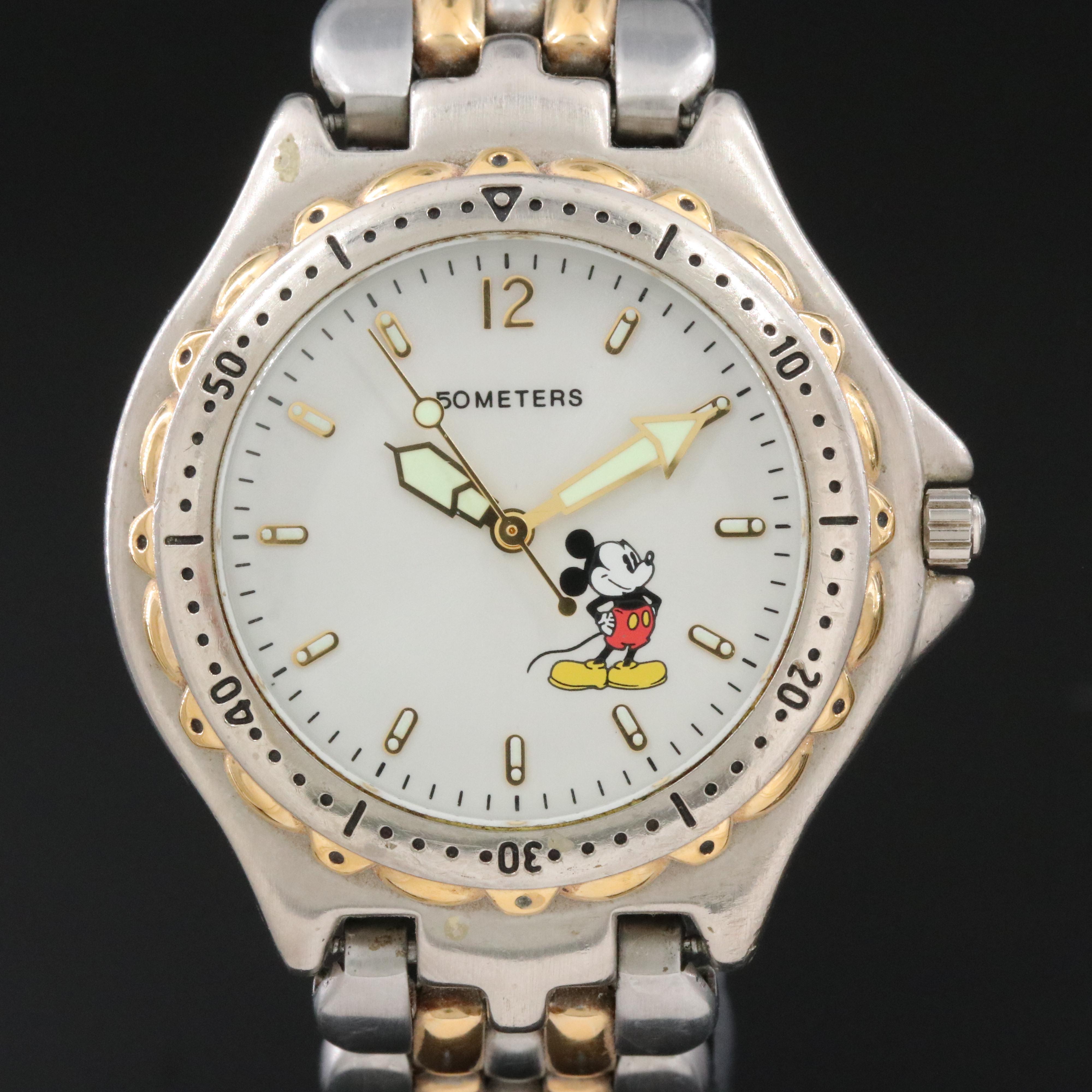 Disney Store Mickey Mouse 50 Meters Watch