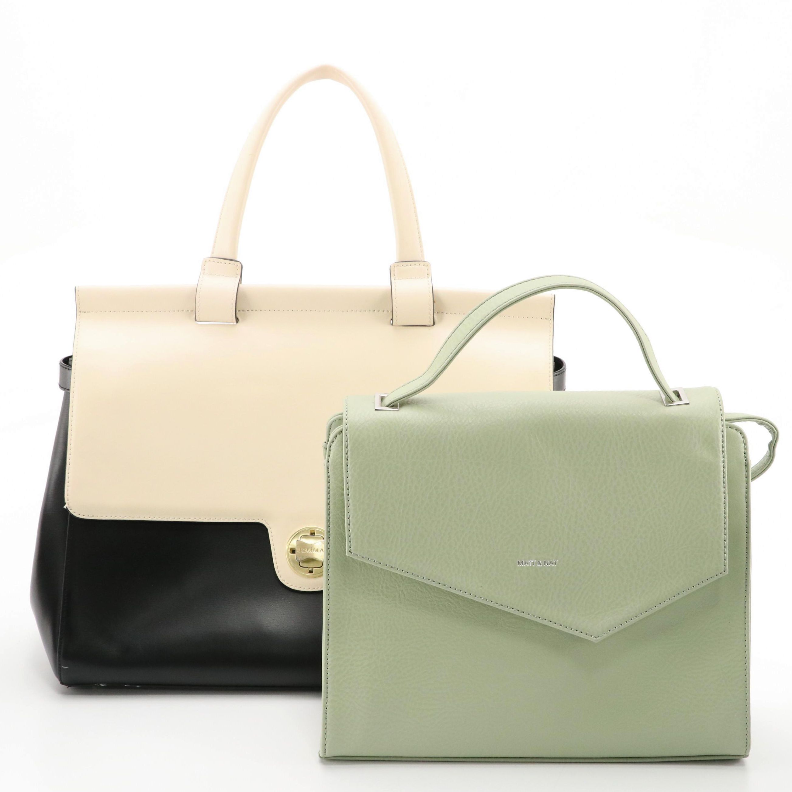 Matt & Nat Minji Top Handle Two-Way Bag and Jemma Emma Traveler 39 Bag
