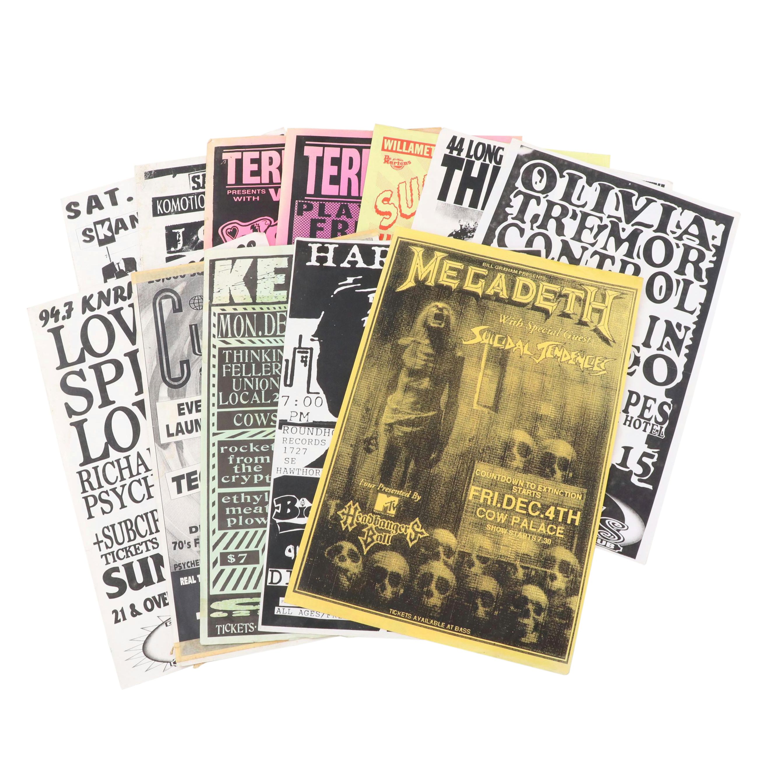 Thrasher "44 Long Record Release Party" and More Serigraphs on Paper, 1990s