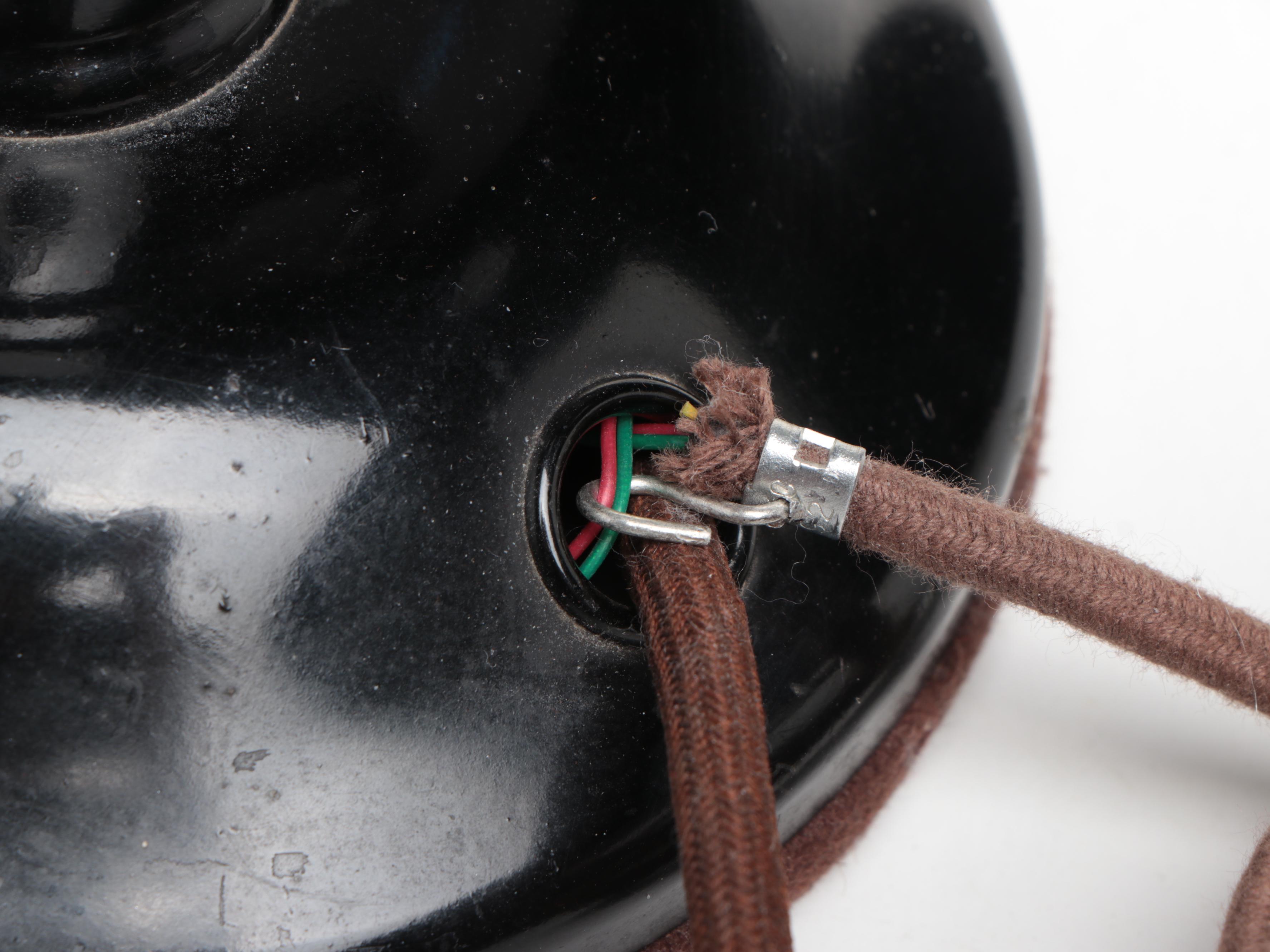 Stromberg-Carlson Bakelite Rotary Dial Telephone, Early 20th Century