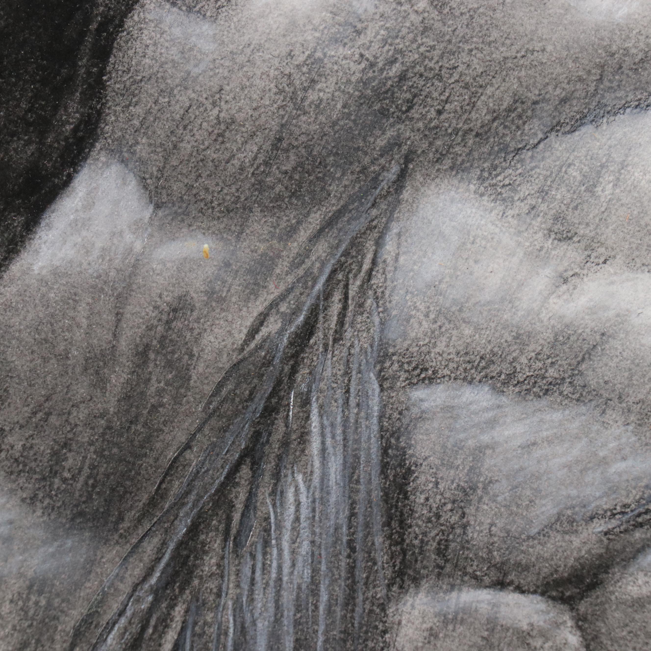 Ben Farrell Monumental Shaped Wood Mixed Media Painting "Fisherian Teratoma"