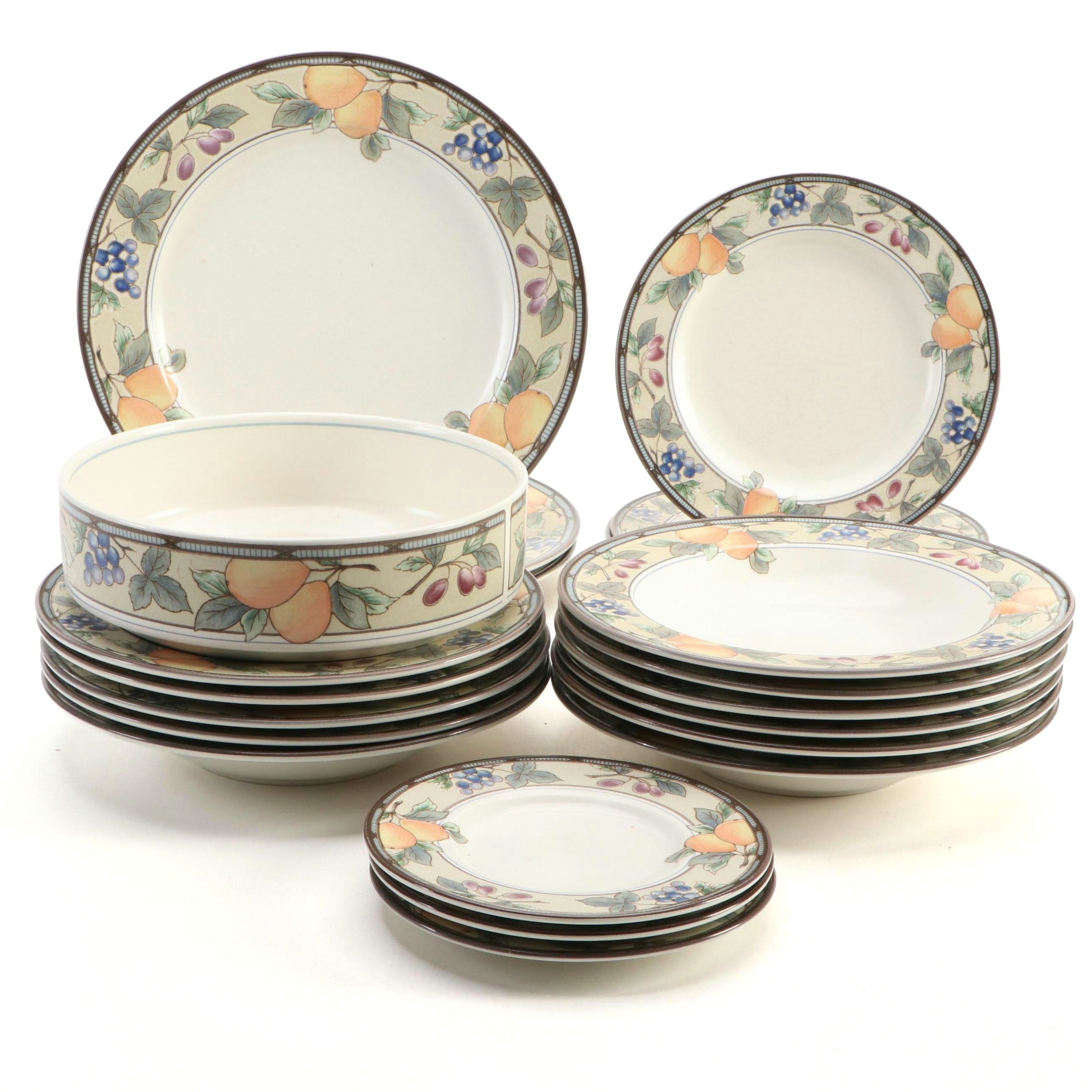Mikasa "Garden Harvest" Dinnerware and Serving Pieces
