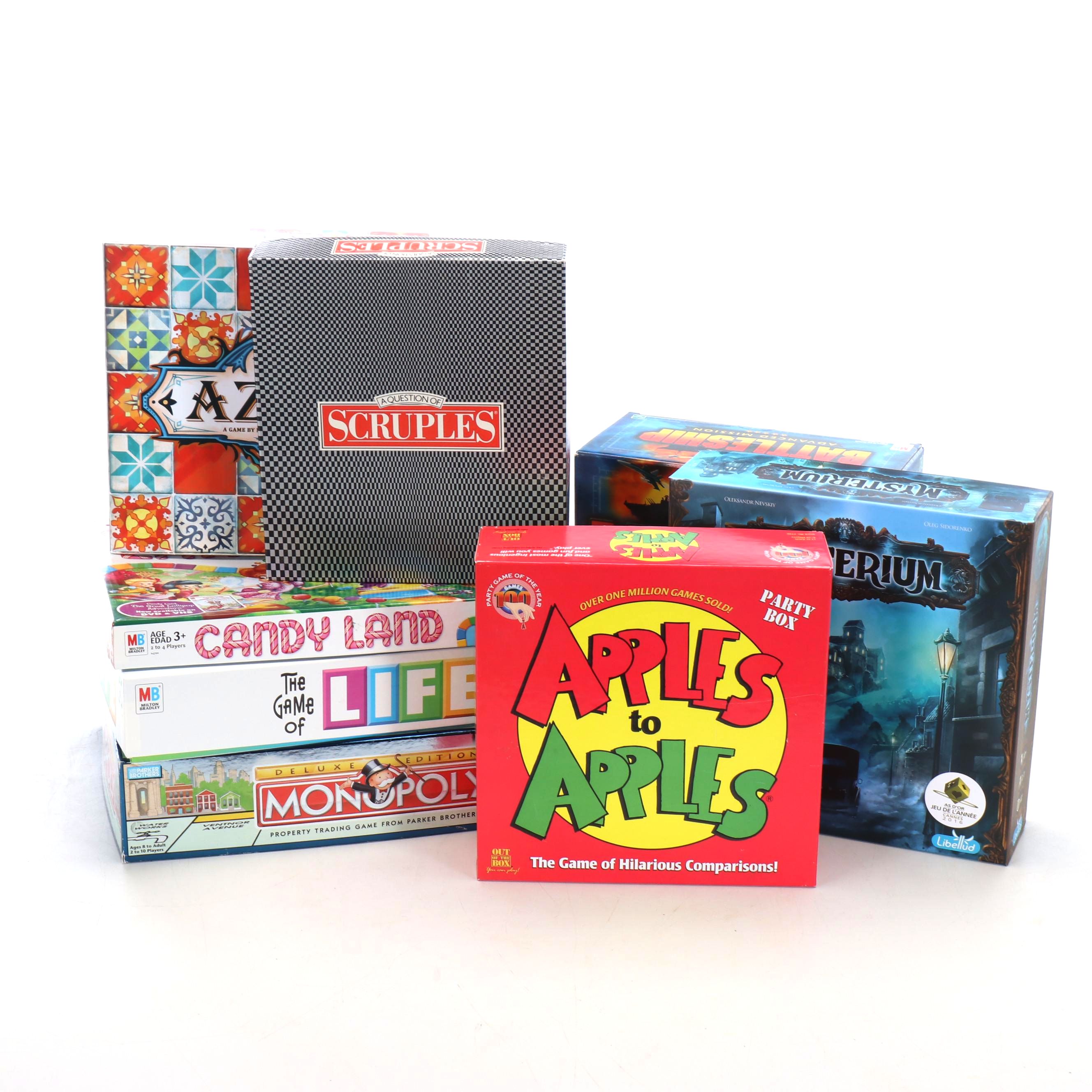 Next Move Azul, Libellud Mysterium, Parker Brother Monopoly and More Board Games