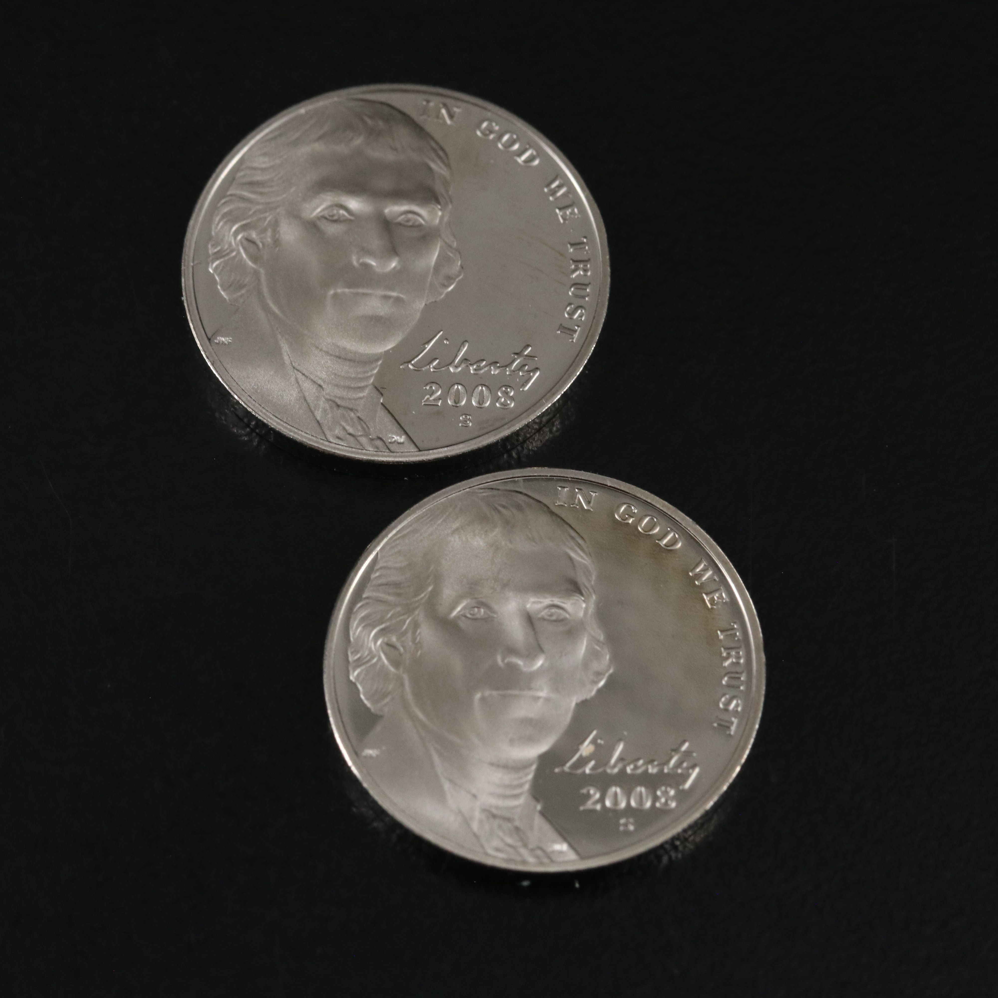 Six  Silver and Copper-Nickel U.S. Coins with a 1901 Barber Half Dollar