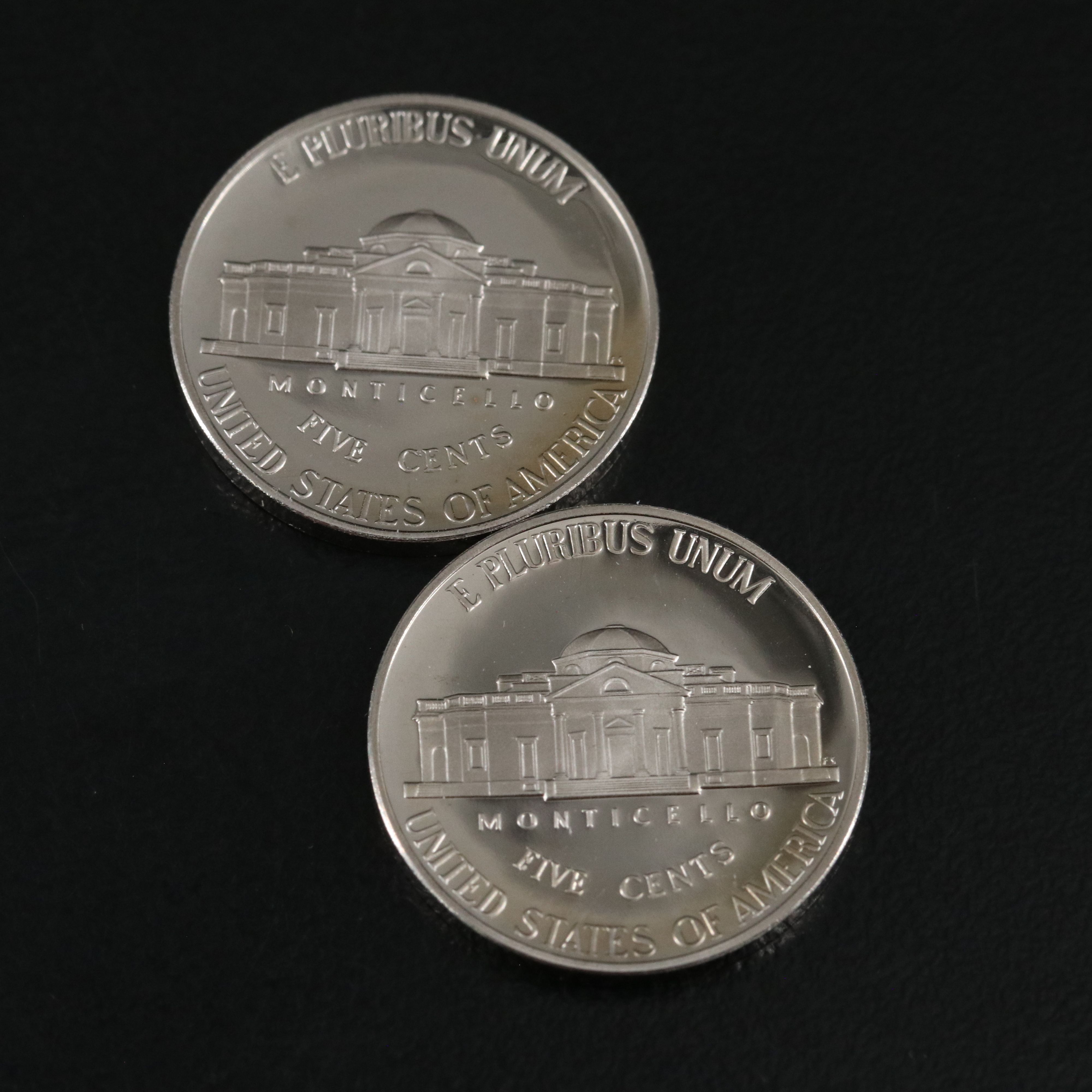 Six  Silver and Copper-Nickel U.S. Coins with a 1901 Barber Half Dollar