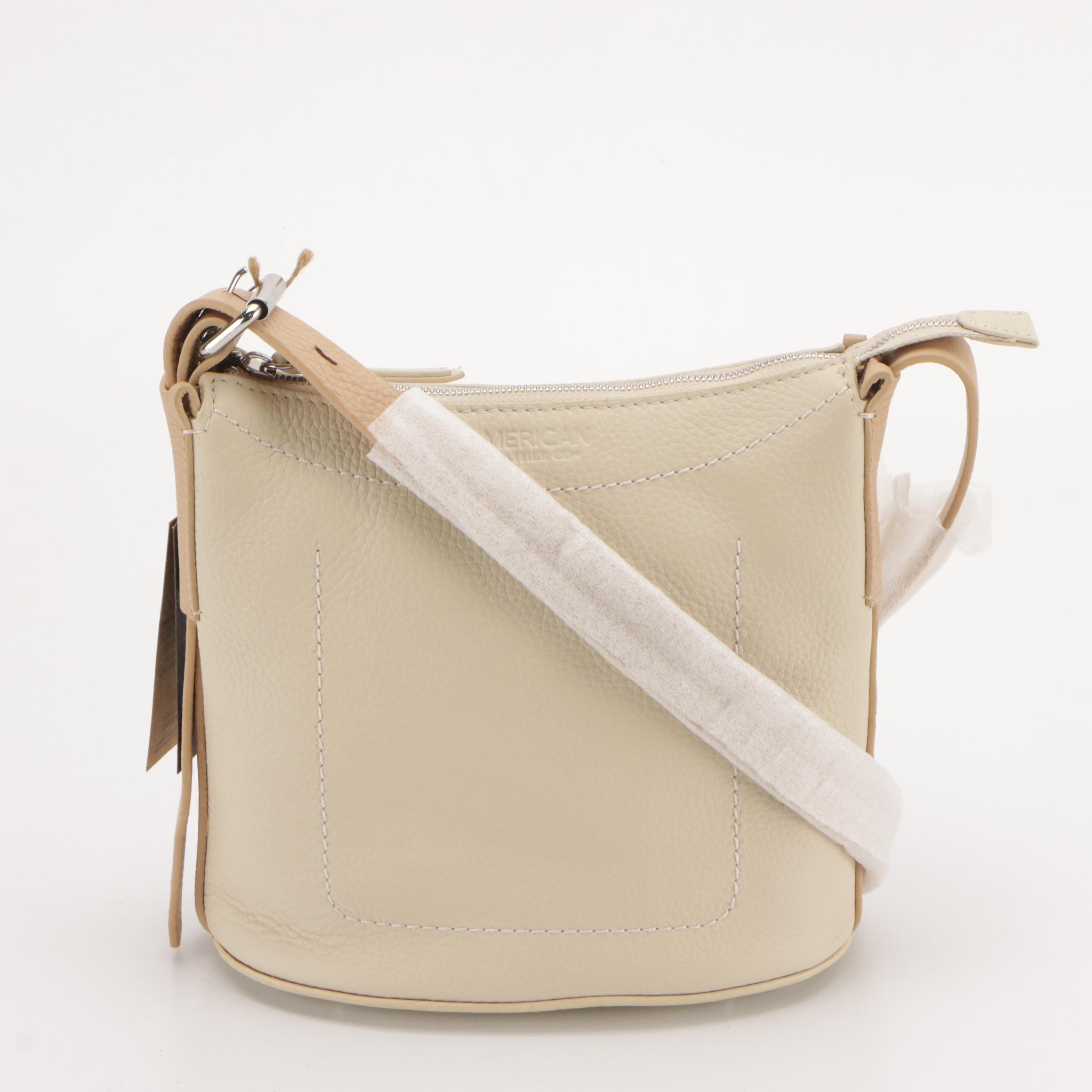 Maxx Woven Paper/Jute Bucket Bag, American Leather Co. Crowley Crossbody & More