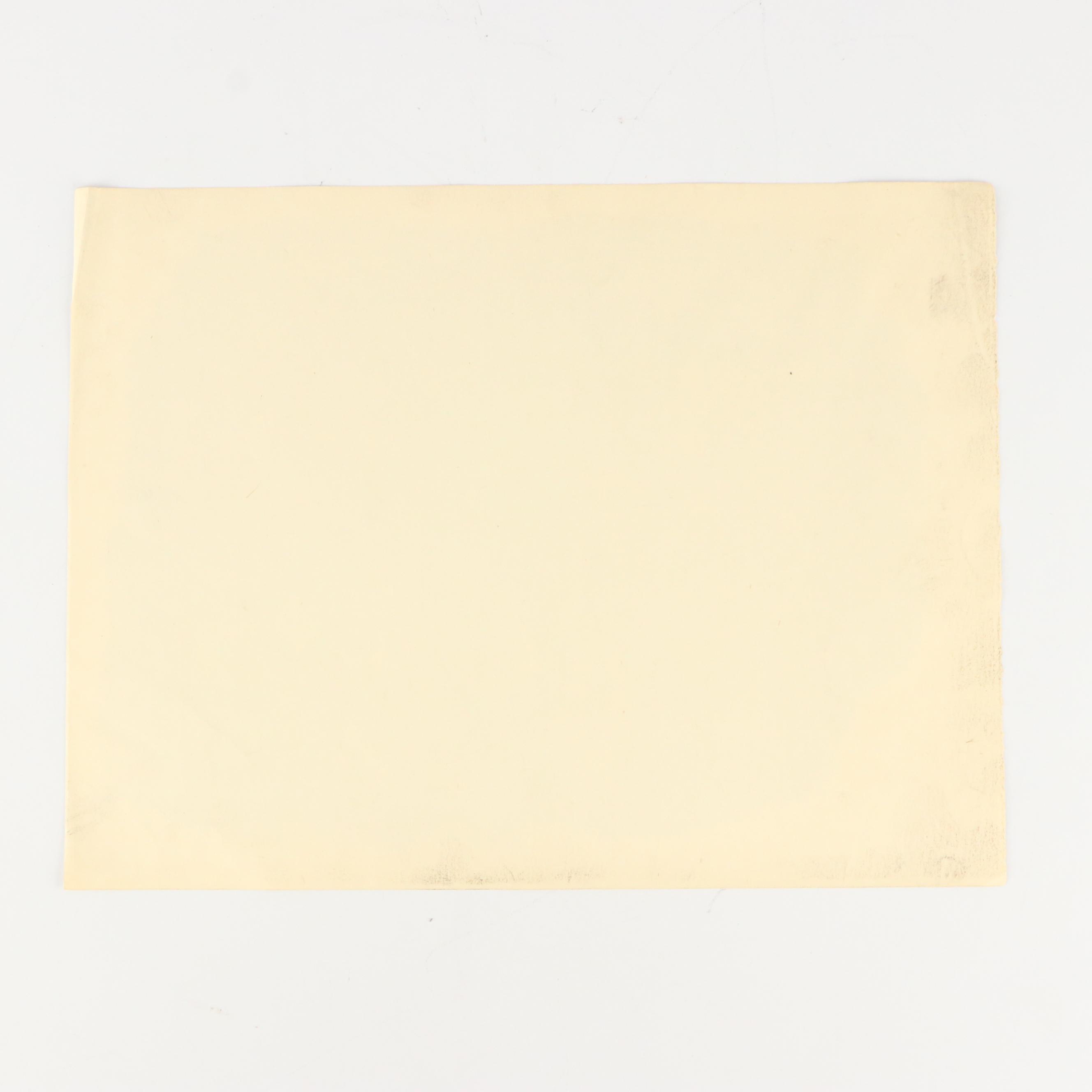 Leonard Maurer Abstract Modern Ink Drawing, 1958