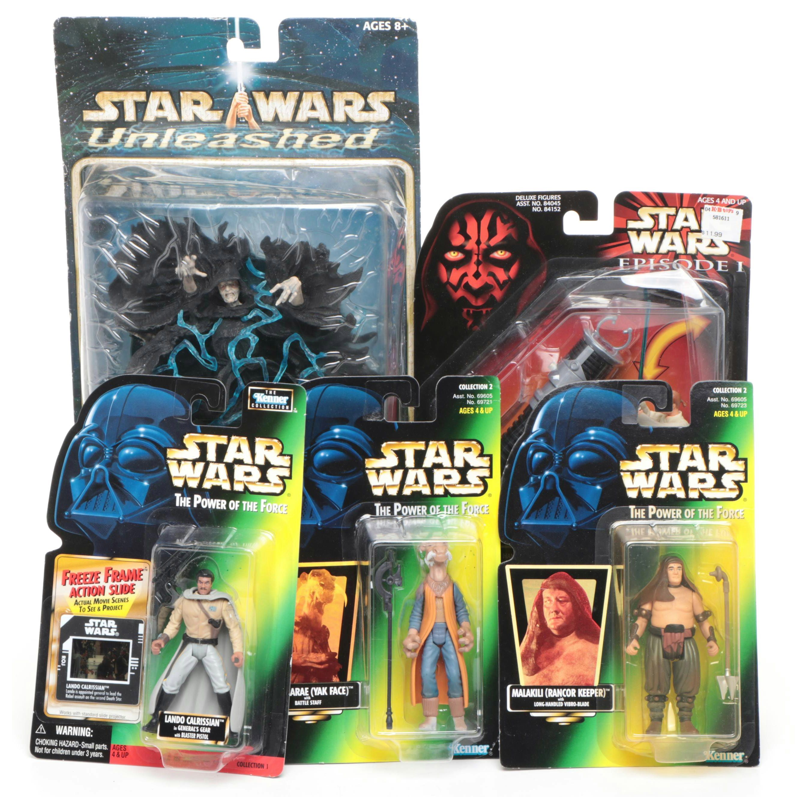 Hasbro Star Wars Unleashed with Kenner Star Wars and More Action Figures, 1997
