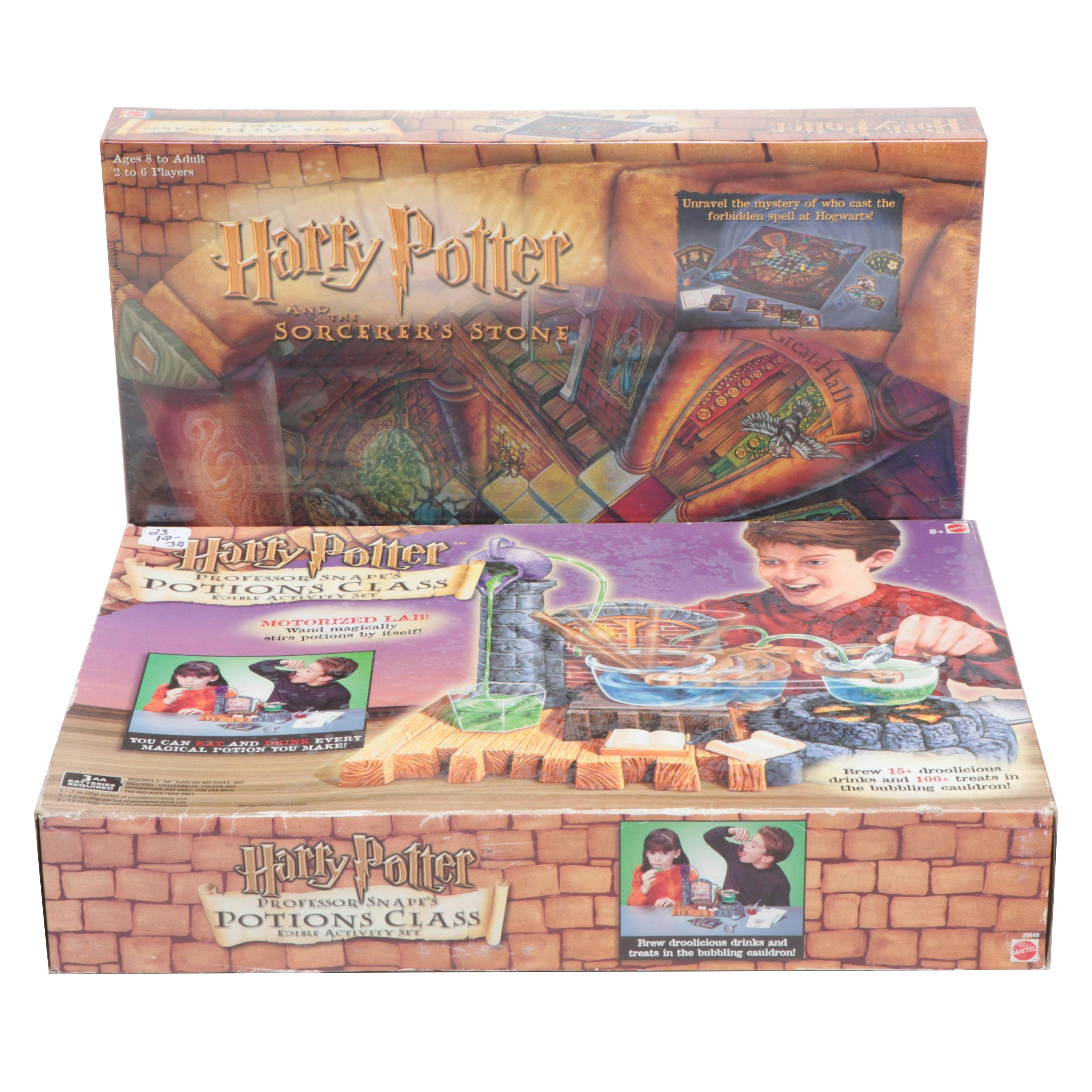 "Mystery at Hogwarts" Board Game and "Harry Potter Potions Class" Activity Set