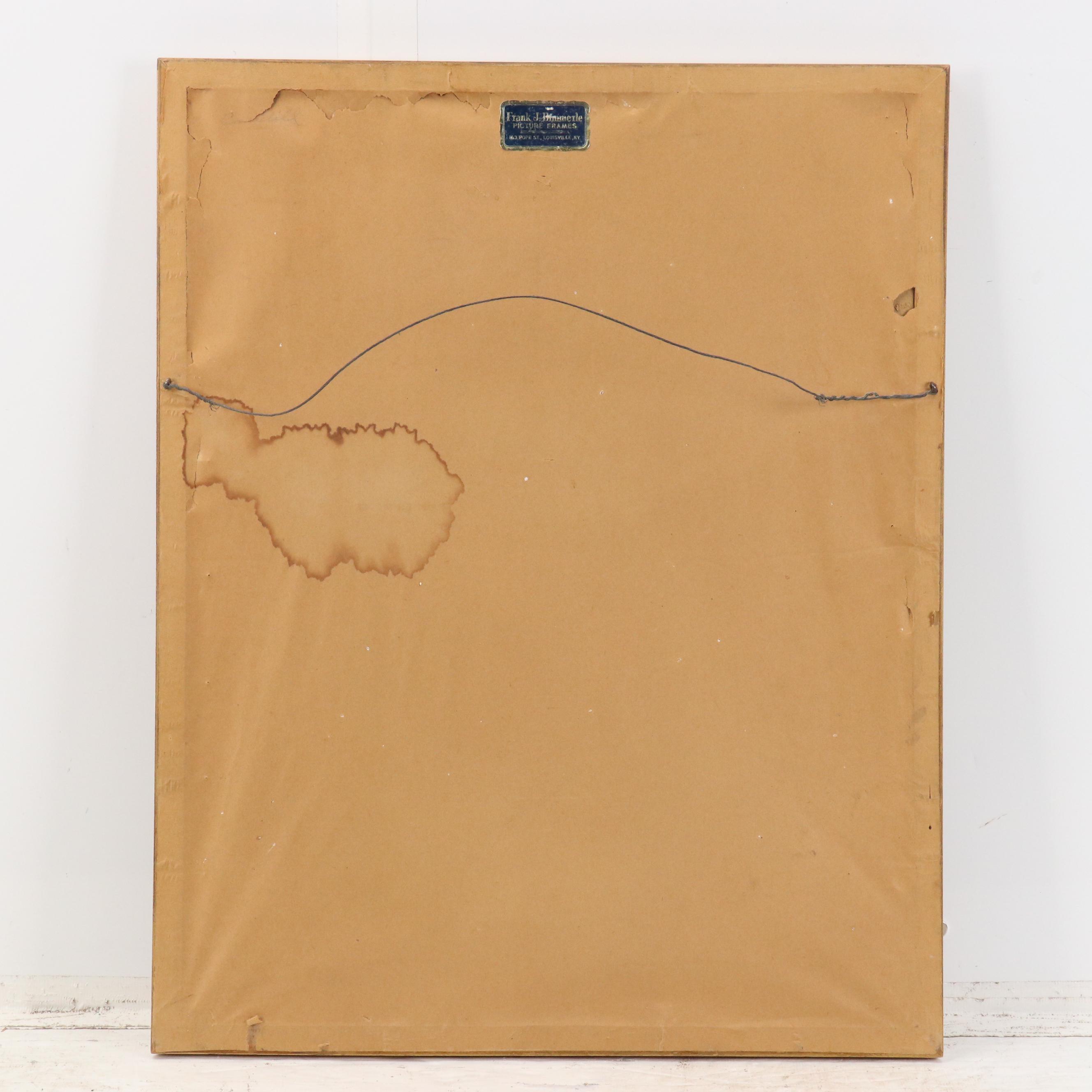 Botanical Hand-Colored Collotype After Robert Furber "June"