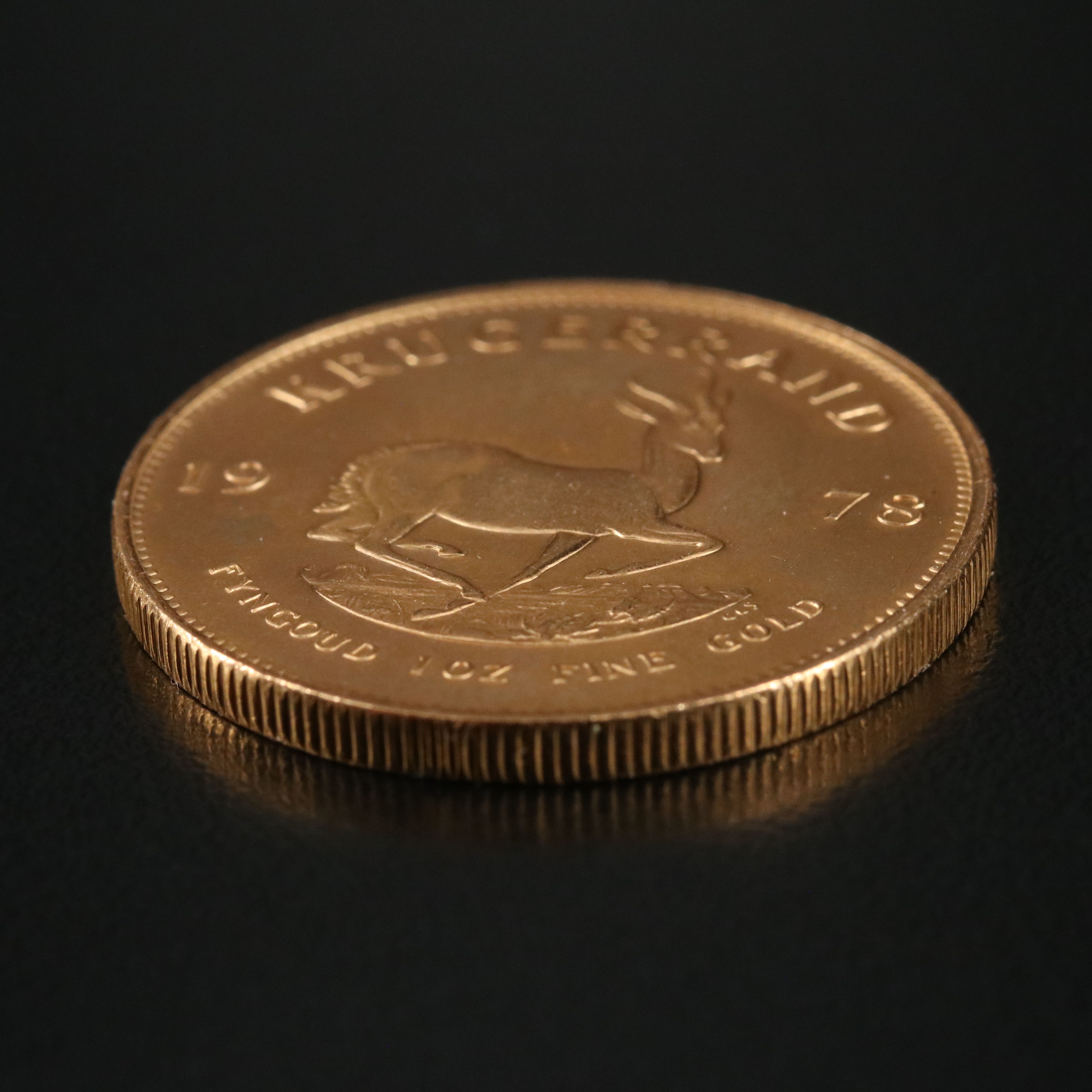 1978 South Africa 1-Oz. Gold Krugerrand Bullion Coin