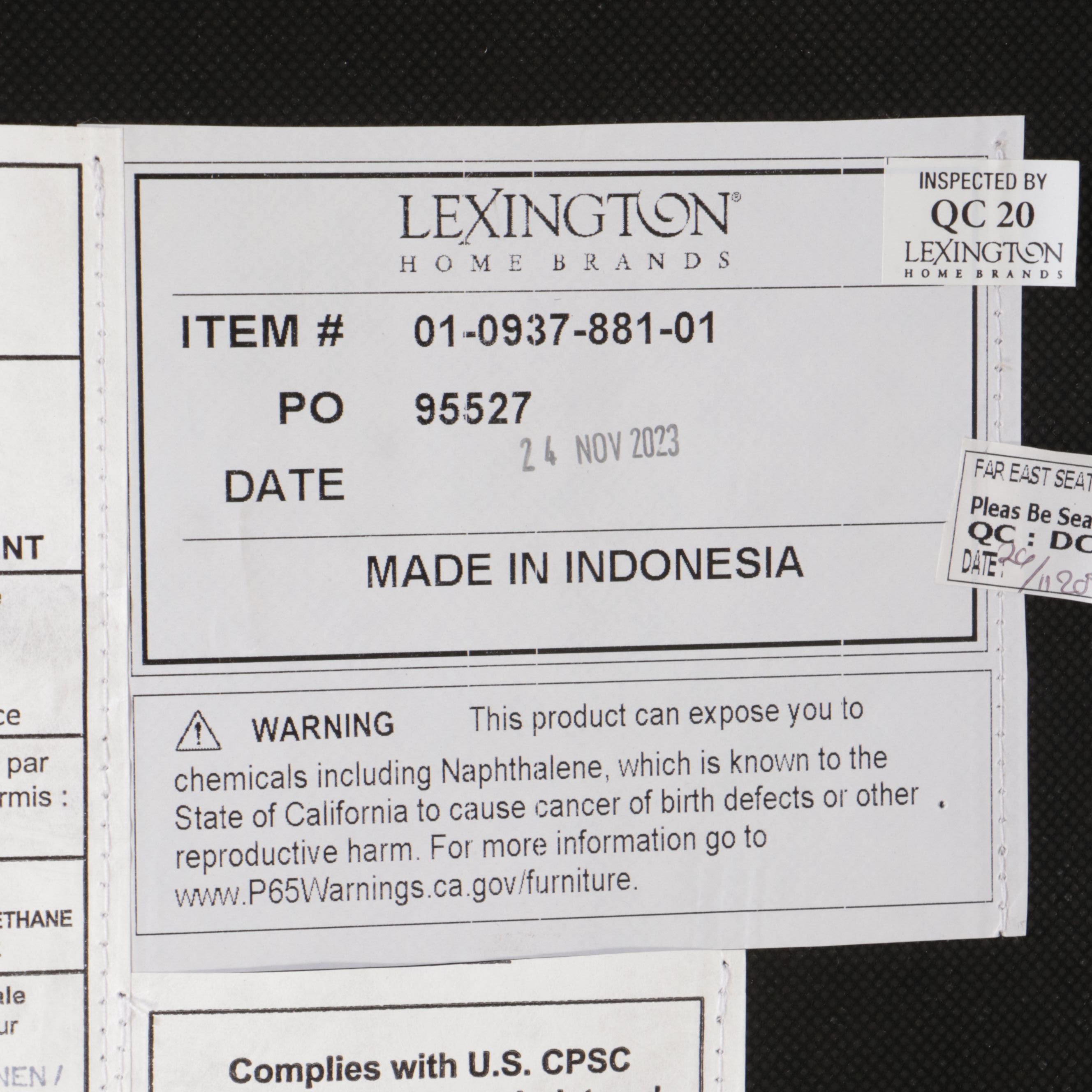 Lexington Leather Upholstered Armchairs with Embroidered Floral Details