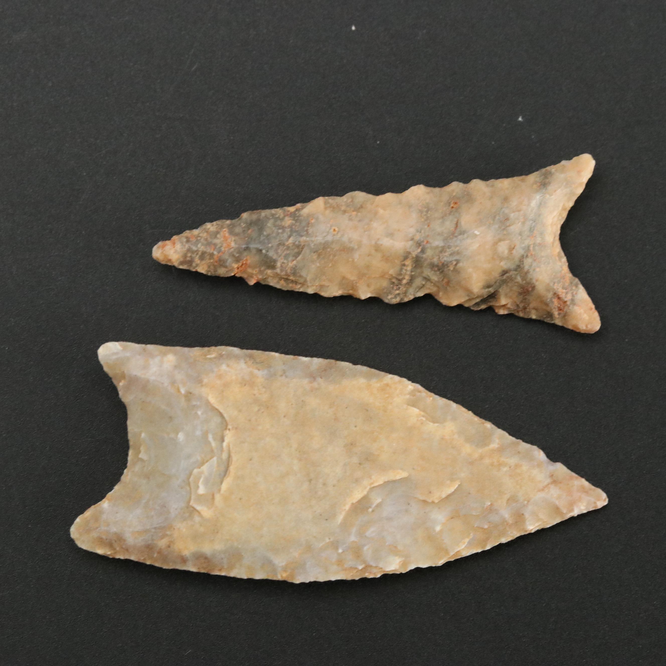 Neolithic Sahara Desert Flint Arrowheads, 7500–3500 BCE
