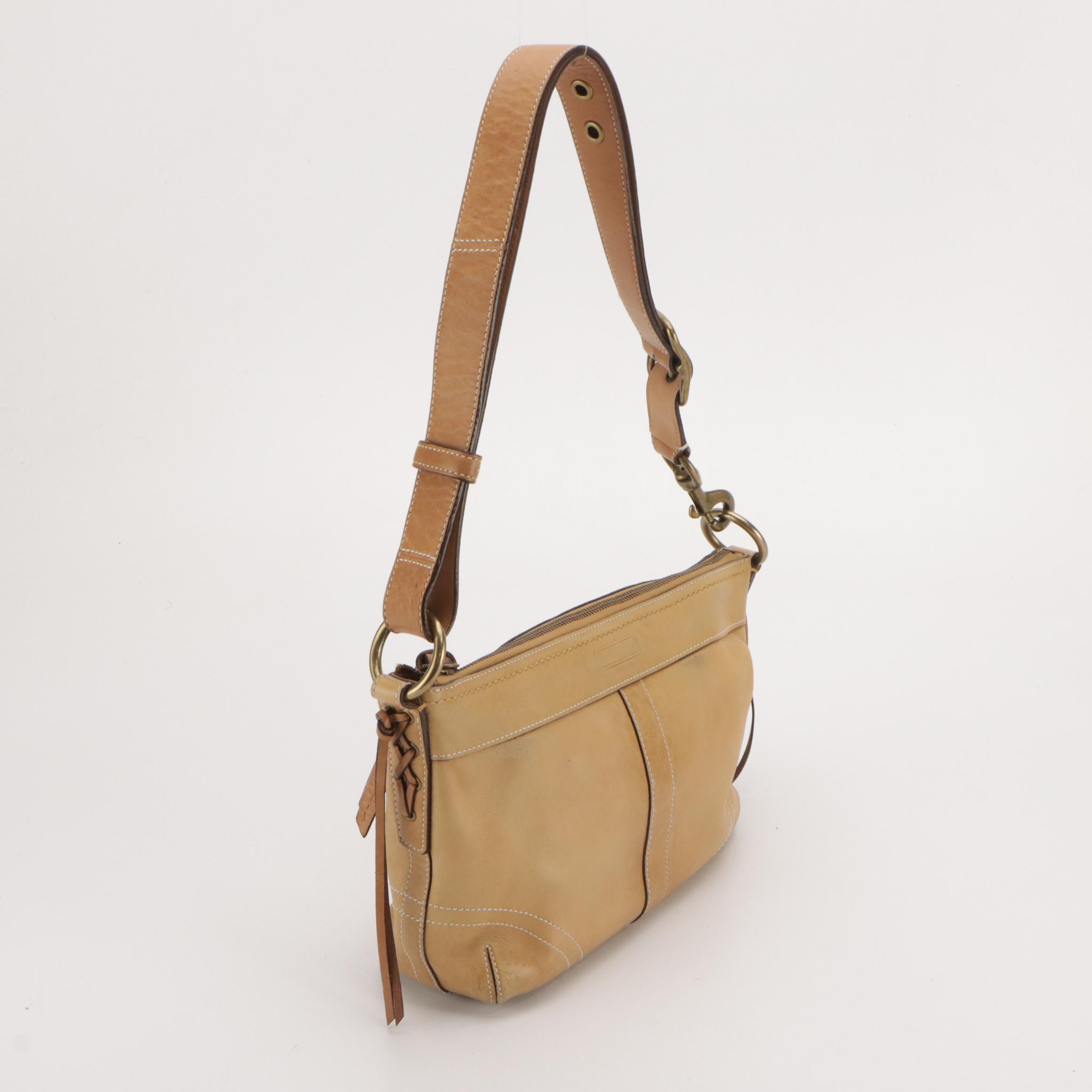 Coach "Park" Olive Leather Hobo Bag, Signature Canvas Crossbody & Other Bag