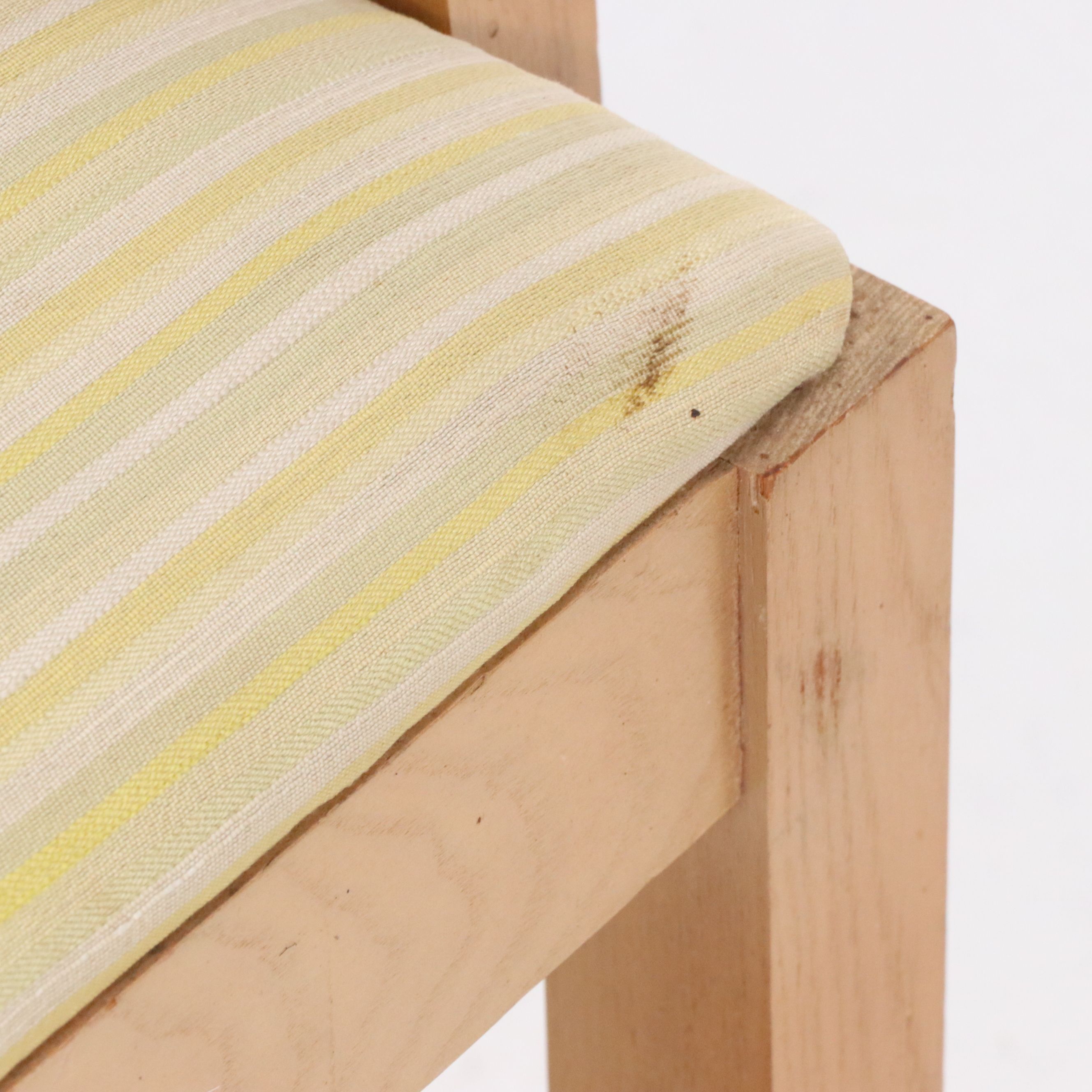 Danish Modern Style Oak Finish Armchair