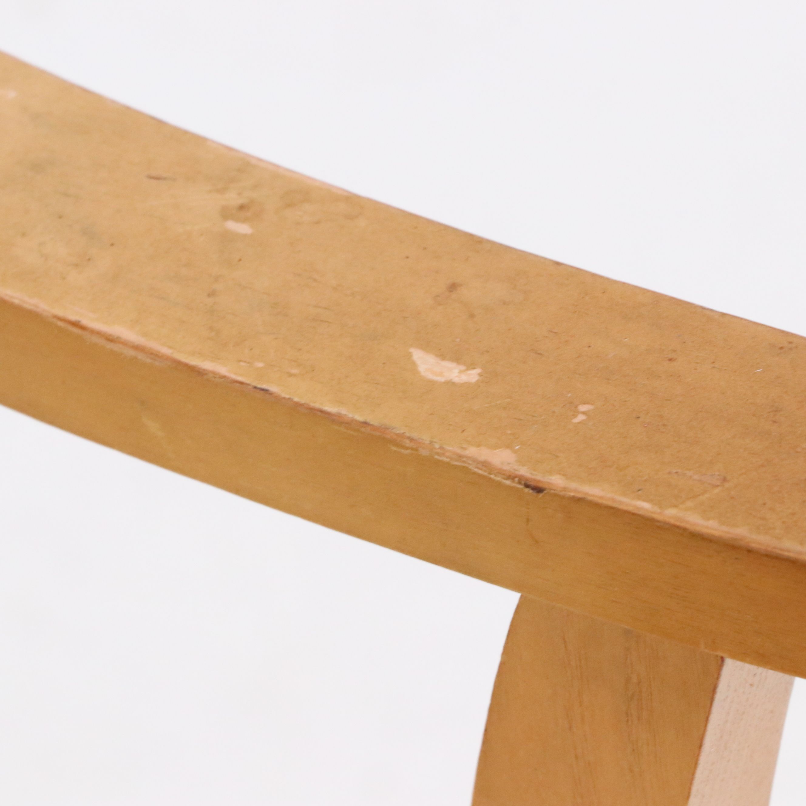 Danish Modern Style Oak Finish Armchair